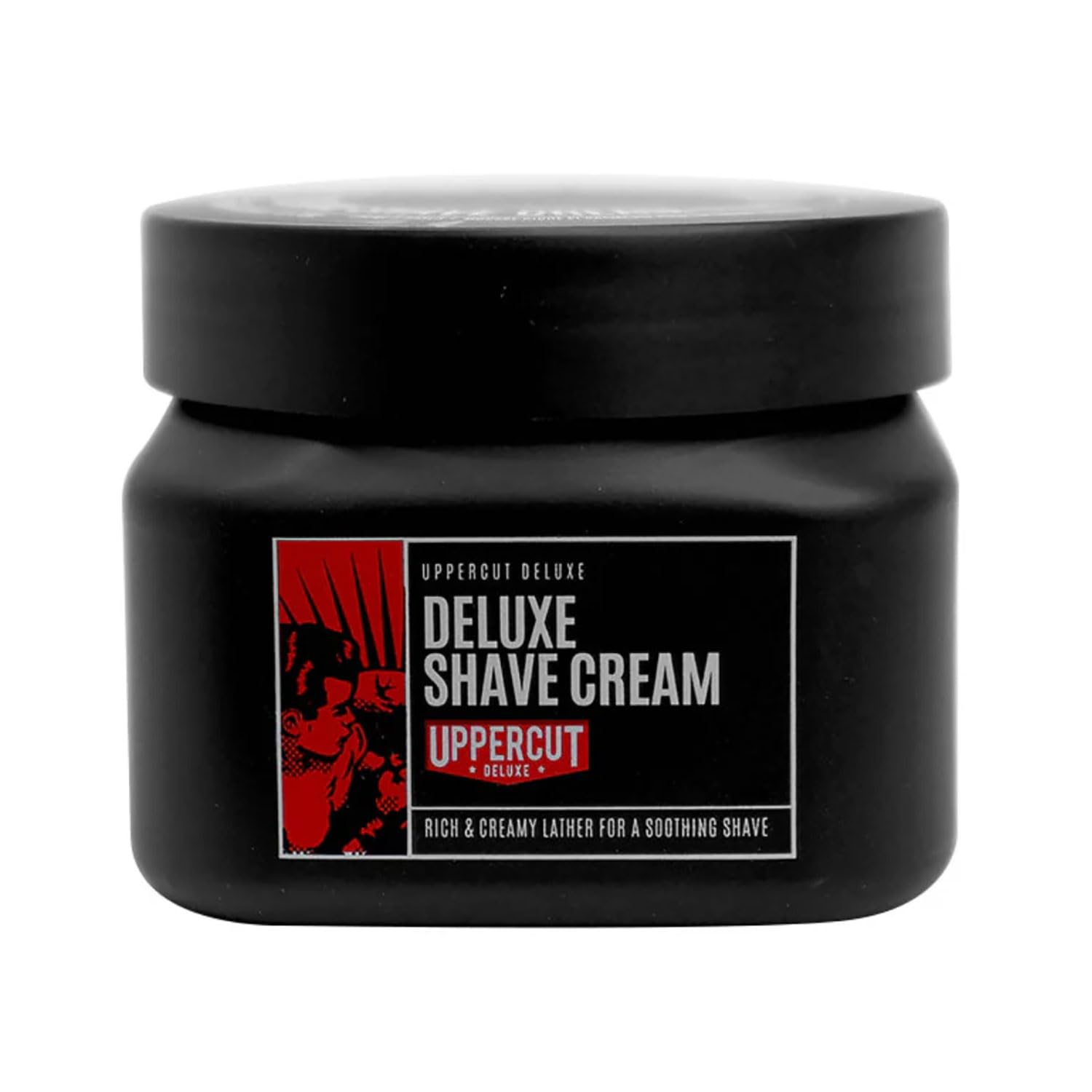 Uppercut Deluxe Deluxe Shave Cream, Helps Prevent Razor Burn and Hydrate The Skin for a Close, Comfortable Shave, Ideal for Dry 