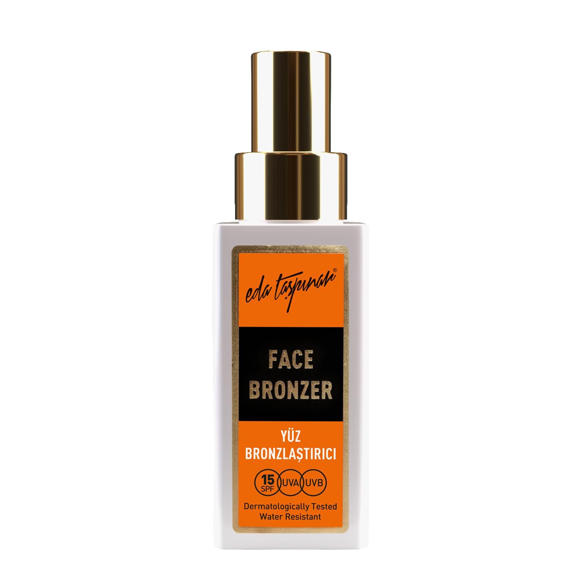 Eda Taspinar Gradual Face Tanning Lotion  Bronzing Face Tanner with DHA, Ceramide NP & Phospholipids I Natural Glow Face Bronze