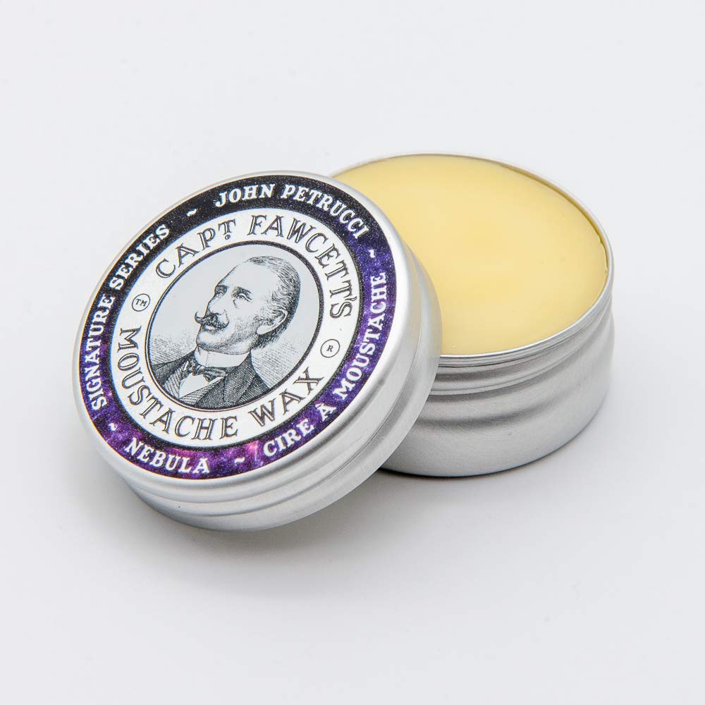 CAPTAIN FAWCETT Moustache Wax 0.5oz (0.5oz, Nebula)