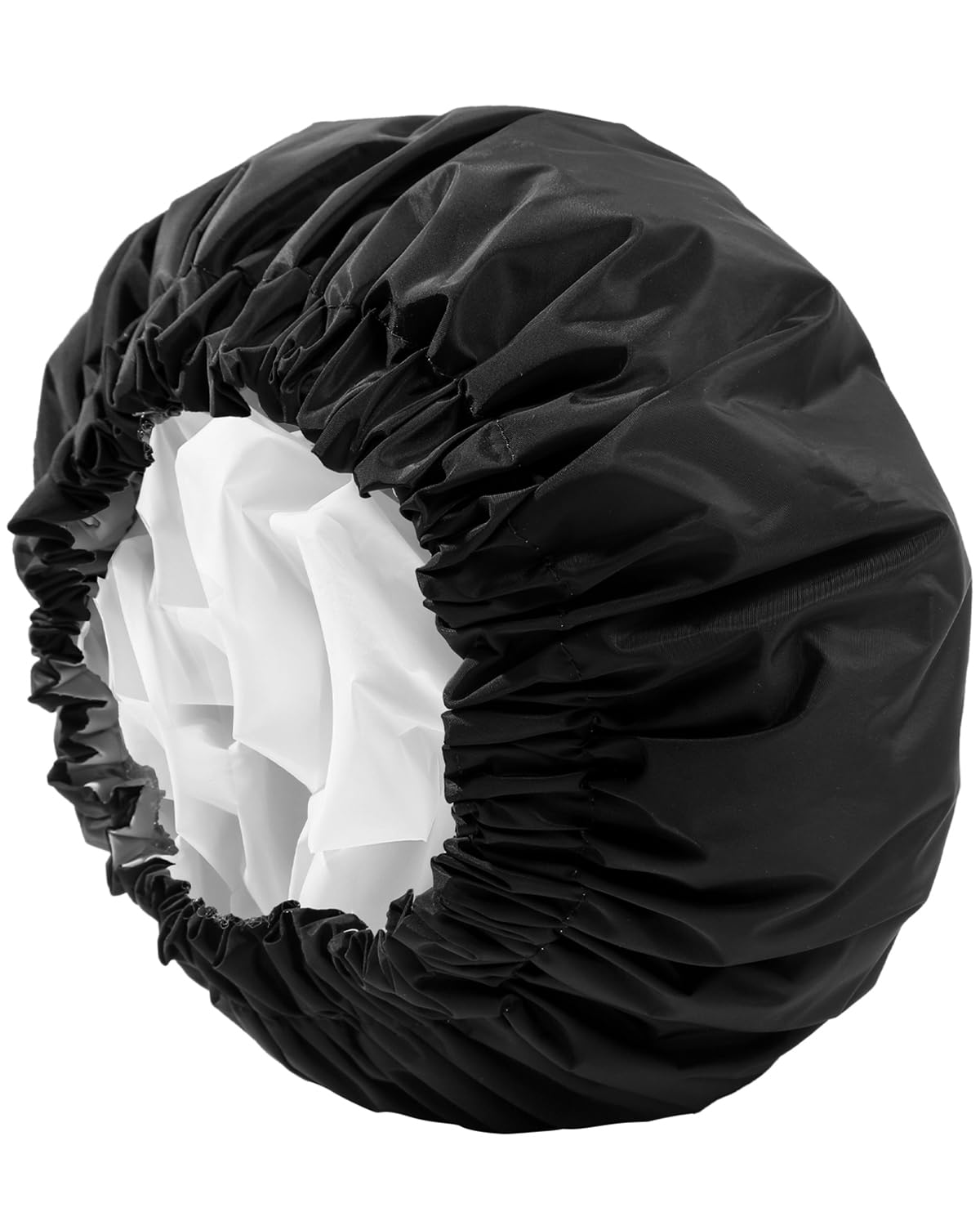 Yizijizi Shower Cap,Shower Caps For Women Reusable Waterproof,Two Layer Large Shower Caps Reusable Suitable For All Types Of Str