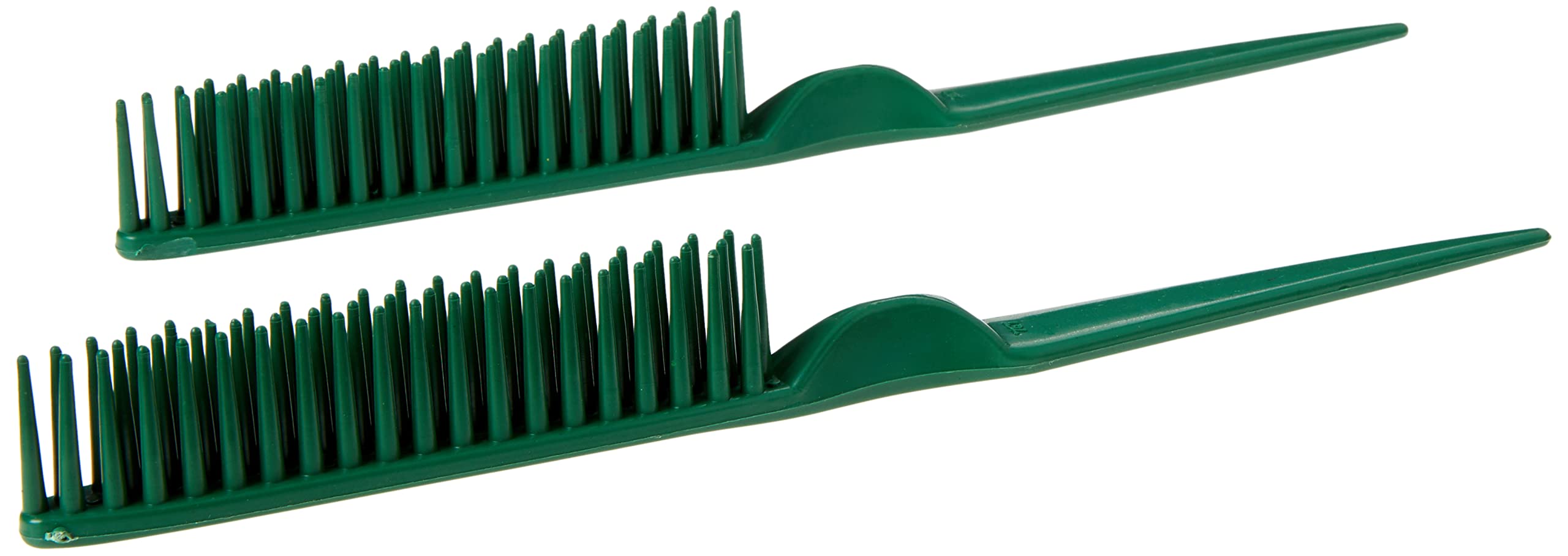 CocoBlack Naturals 3 Row Styling Comb For Detangling, Defining And Separating Curls (Green)