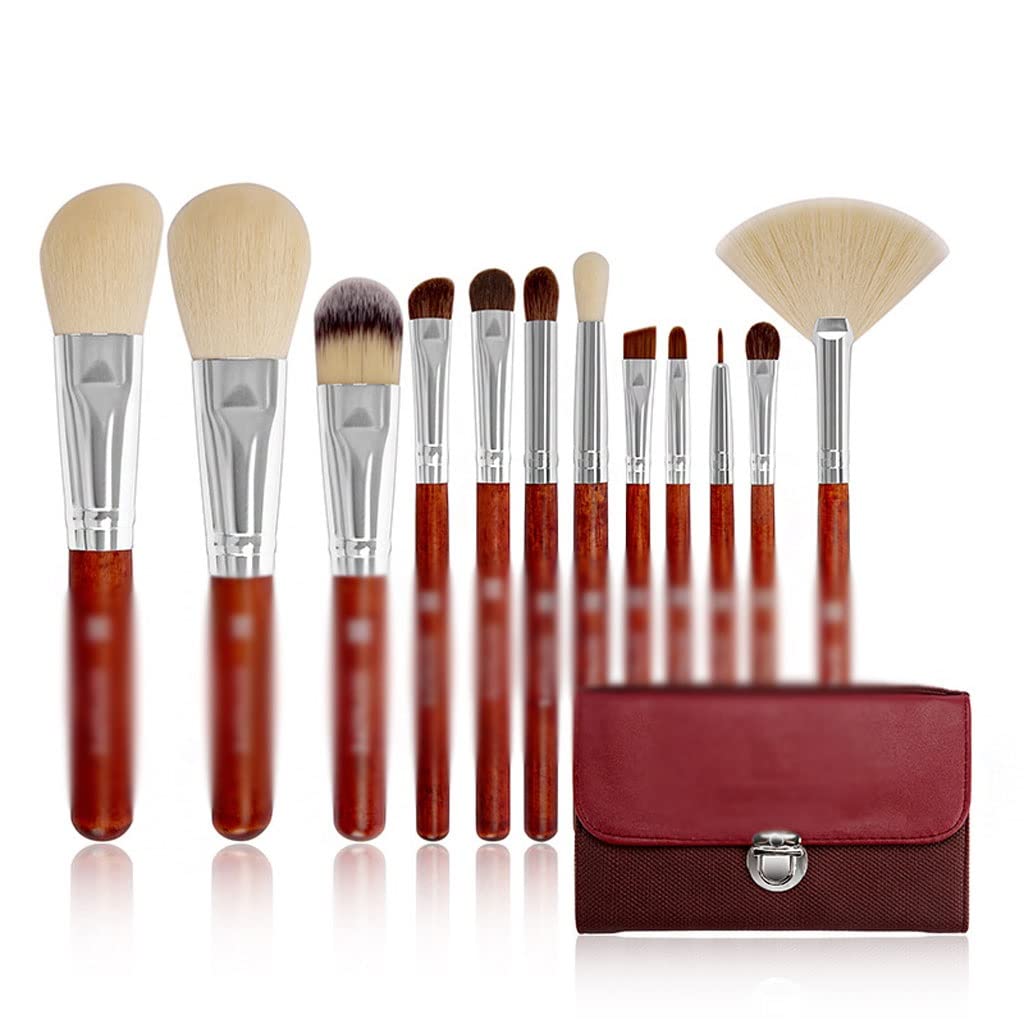 12 Brushes Set Complete Of Loose Powder Beauty Tools Eyeshadow
