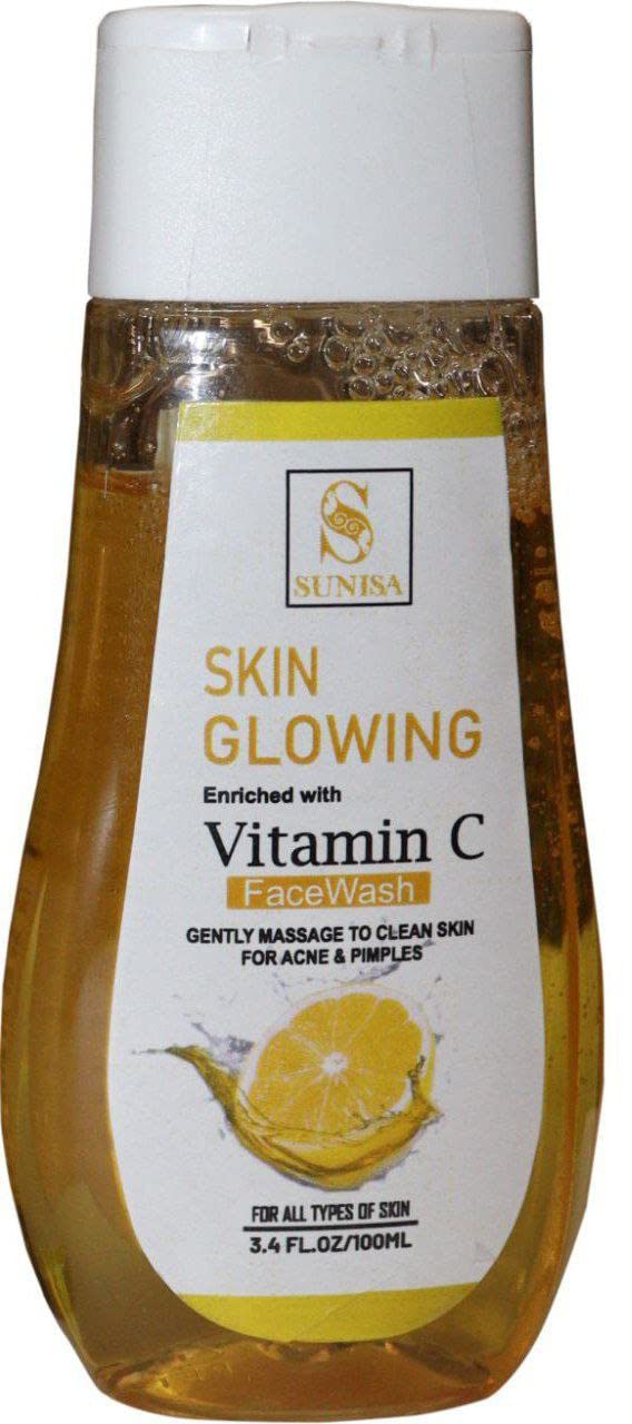 Sunisa New Face Cleansing VitaminC Facewash (100 Ml)  (Pack Of 1)