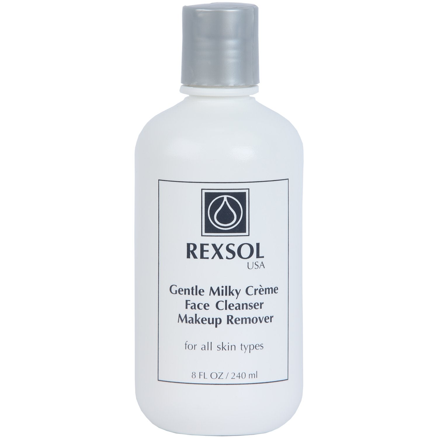 REXSOL Gentle Milky Crme Face Cleanser Makeup Remover (240 ml / 8 fl oz)