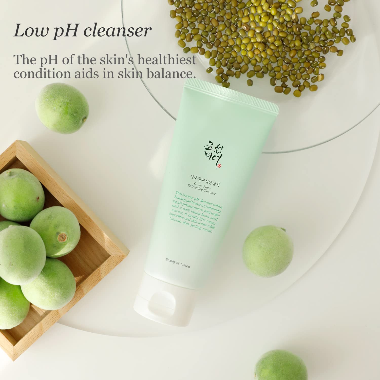 [Beauty Of Joseon] Green Plum Refreshing Cleanser (100Ml, 3.38 Fl.Oz.)