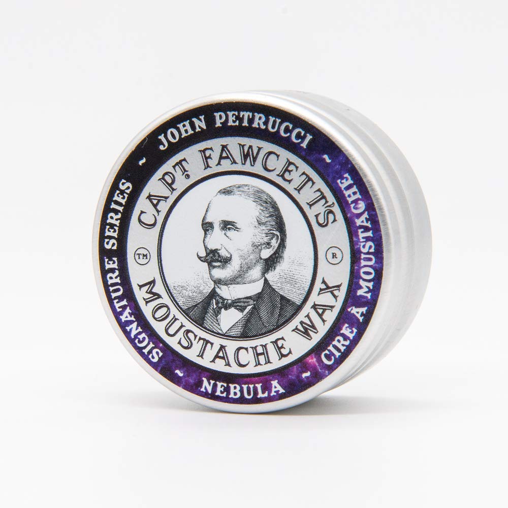 CAPTAIN FAWCETT Moustache Wax 0.5oz (0.5oz, Nebula)