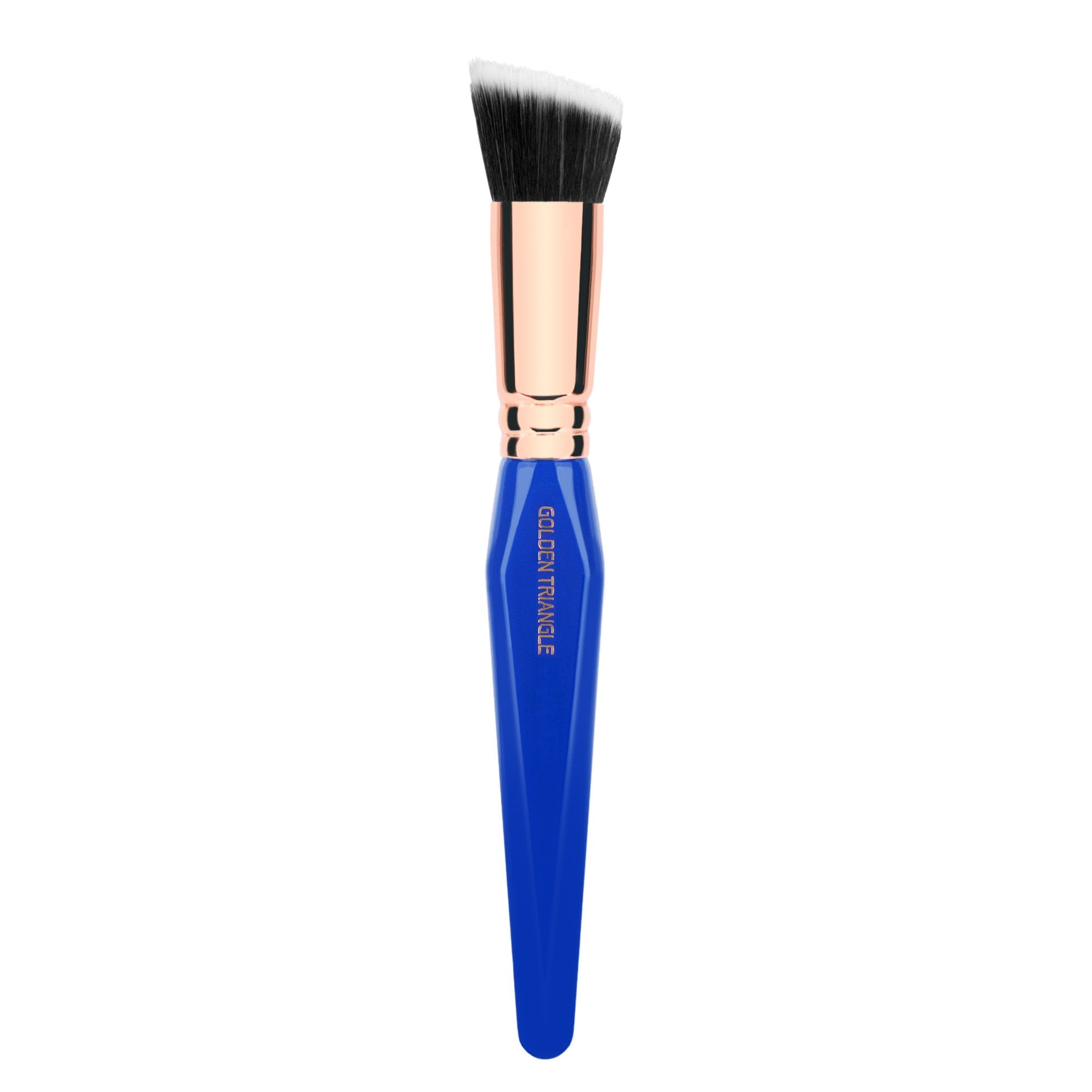 Bdellium Tools Professional Makeup Brush - Golden Triangle 954 Duo Fibre Slanted Kabuki - With All Vegan and Soft Synthetic Fibe