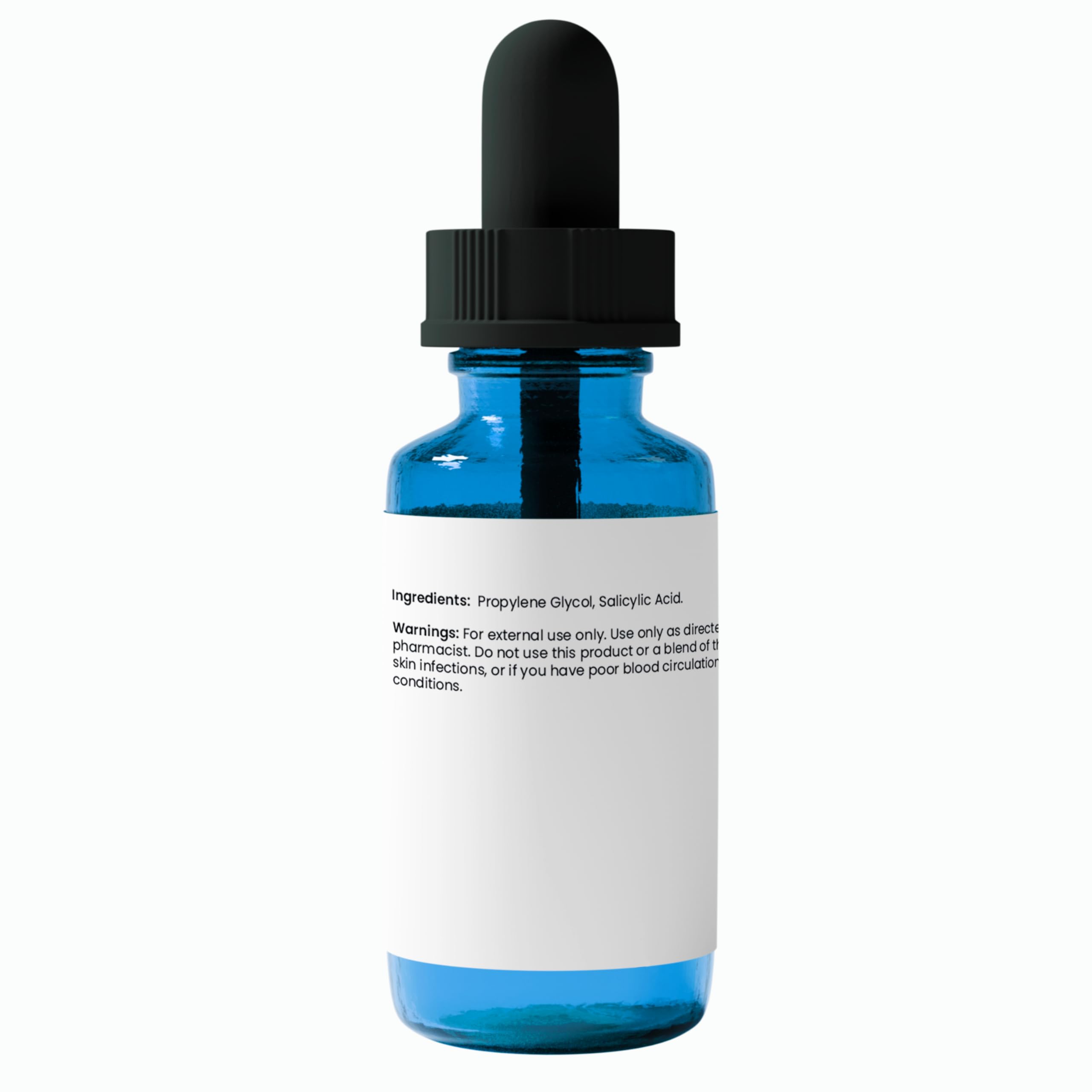 Salicylic Acid 20% Solution, 1 fl oz Glass Dropper, Pure & Simple Serum