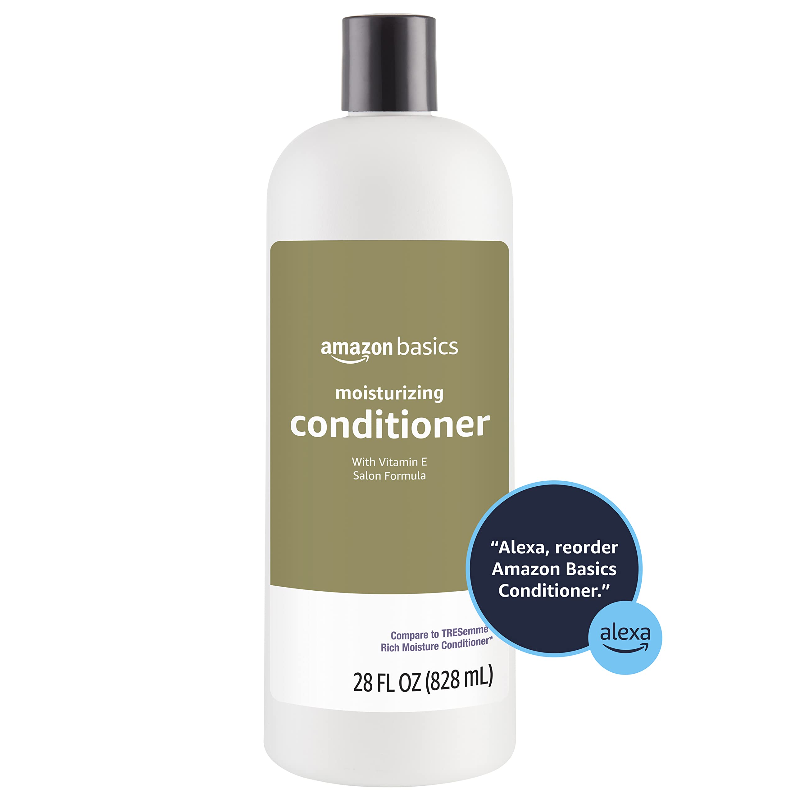 Amazon Basics Moisture Rich Conditioner, 28 Fl Oz (Pack of 4)