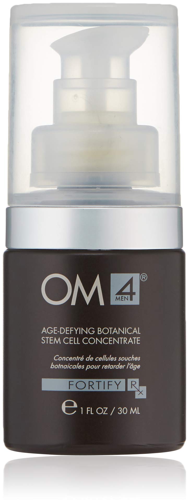 Organic Male OM4 Fortify: Age-Defying Botanical Stem Cell Concentrate- A non-greasy facial oil to deeply nourish and hydrate dry