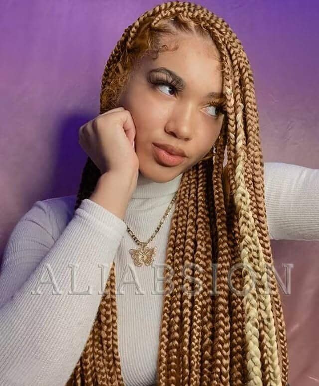 Pre Stretched Honey Blonde Braiding Hair Extensions For Braids 3 Packs 26 Inch Knotless Prestretched 27 Braiding Hair Profession