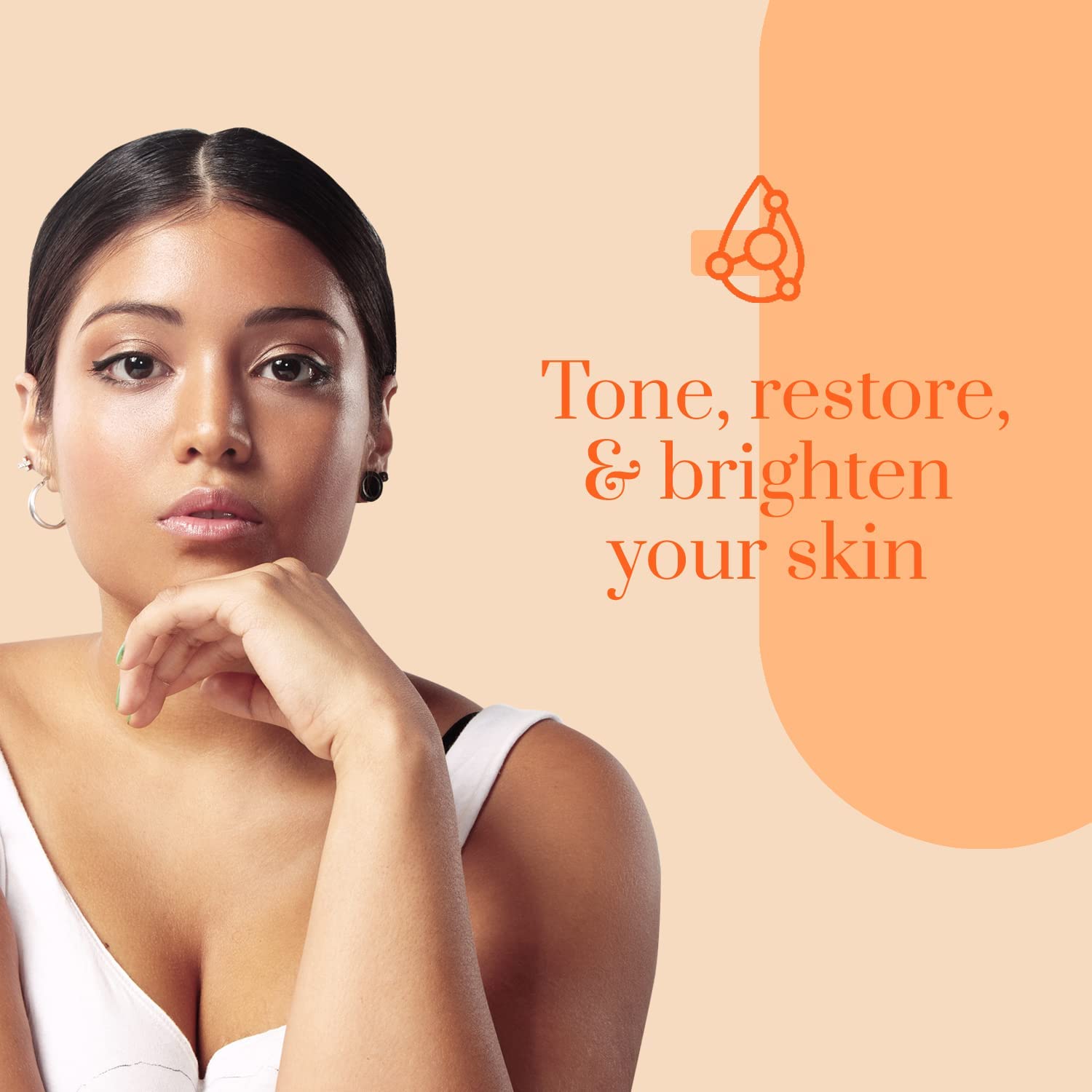 Clear Beauty Vitamin C & Collagen Daily Face Moisturizer - Dermatologist Tested, Moisturizing & Firming, Anti-Aging, Cruelty-Fre