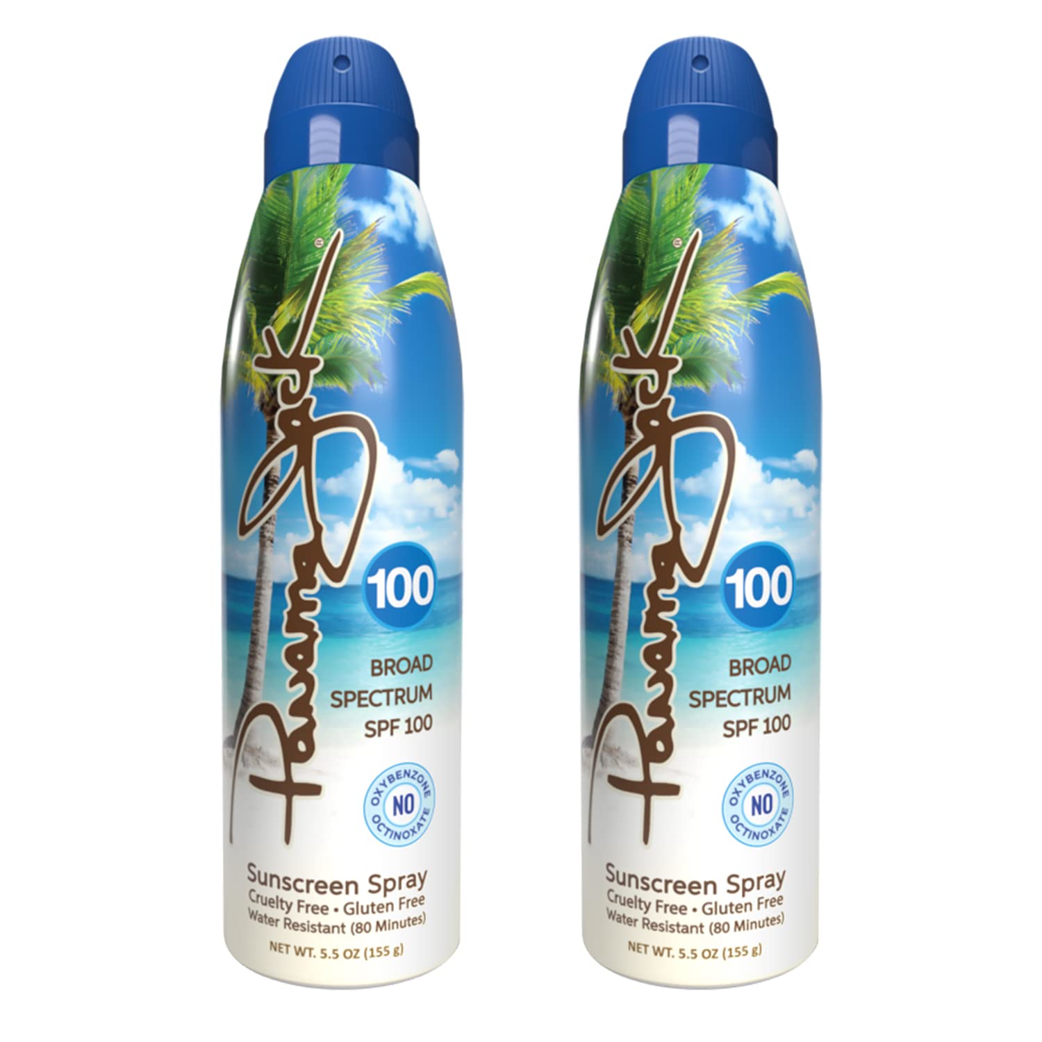 Continuous Spray Sunscreen - Spf 100, Broad Spectrum Uva/Uvb Protection, Paba, Paraben, Gluten & Cruelty Free, Water Resistant (