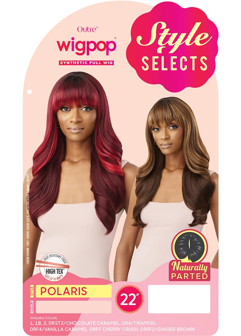 Outre Wigpop - Style Selects - Polaris (DRF4/VANILLA CARAMEL)