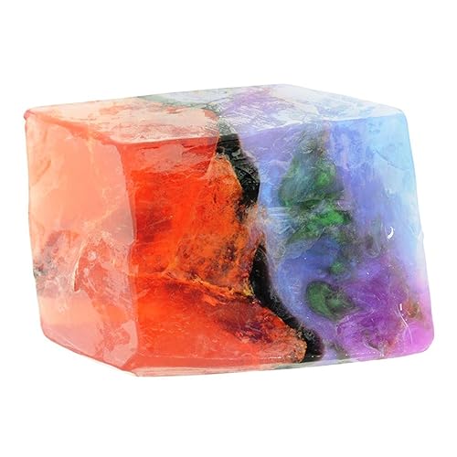 SoapRocks TS Pink FireOpal Soap that looks like a Rock  6 oz gem Rocks Birthstone JabAn gemstone