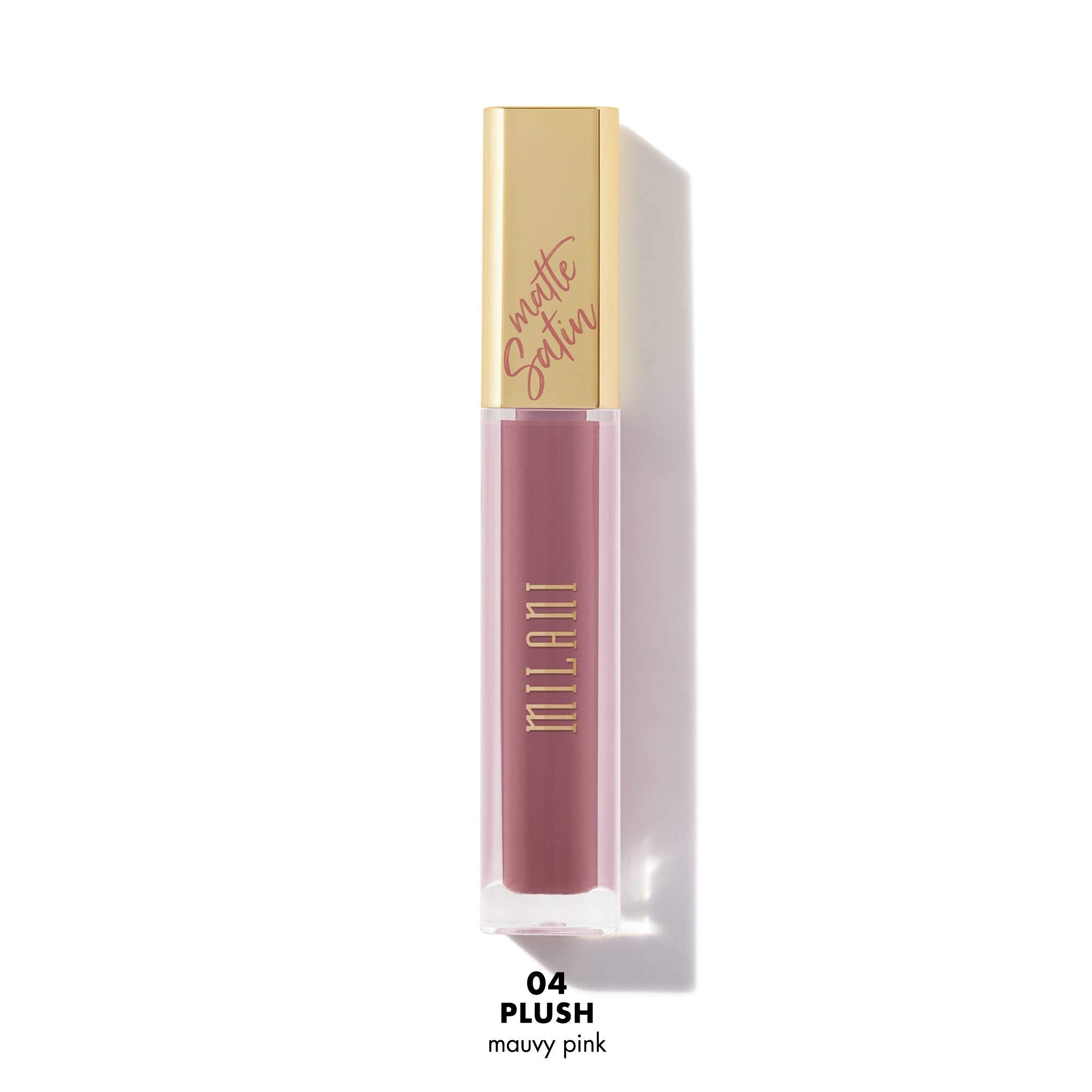 Milani Amore Satin Matte Lip Crme - Plush (0.22 Fl. Oz.) Cruelty-Free Nourishing Lip Gloss with a Soft, Full Matte Finish