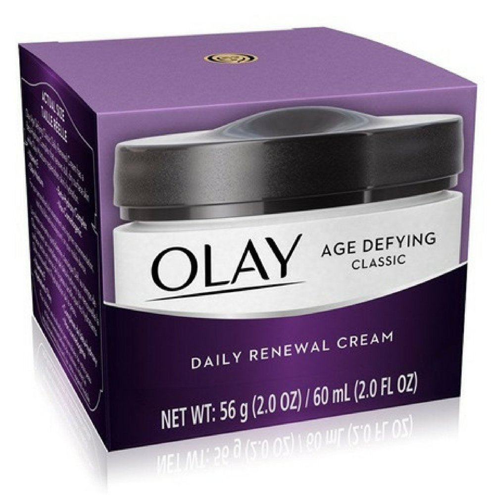 Olay Age Defying Classic Daily Renewal Cream 2 Oz (Pack Of 4)
