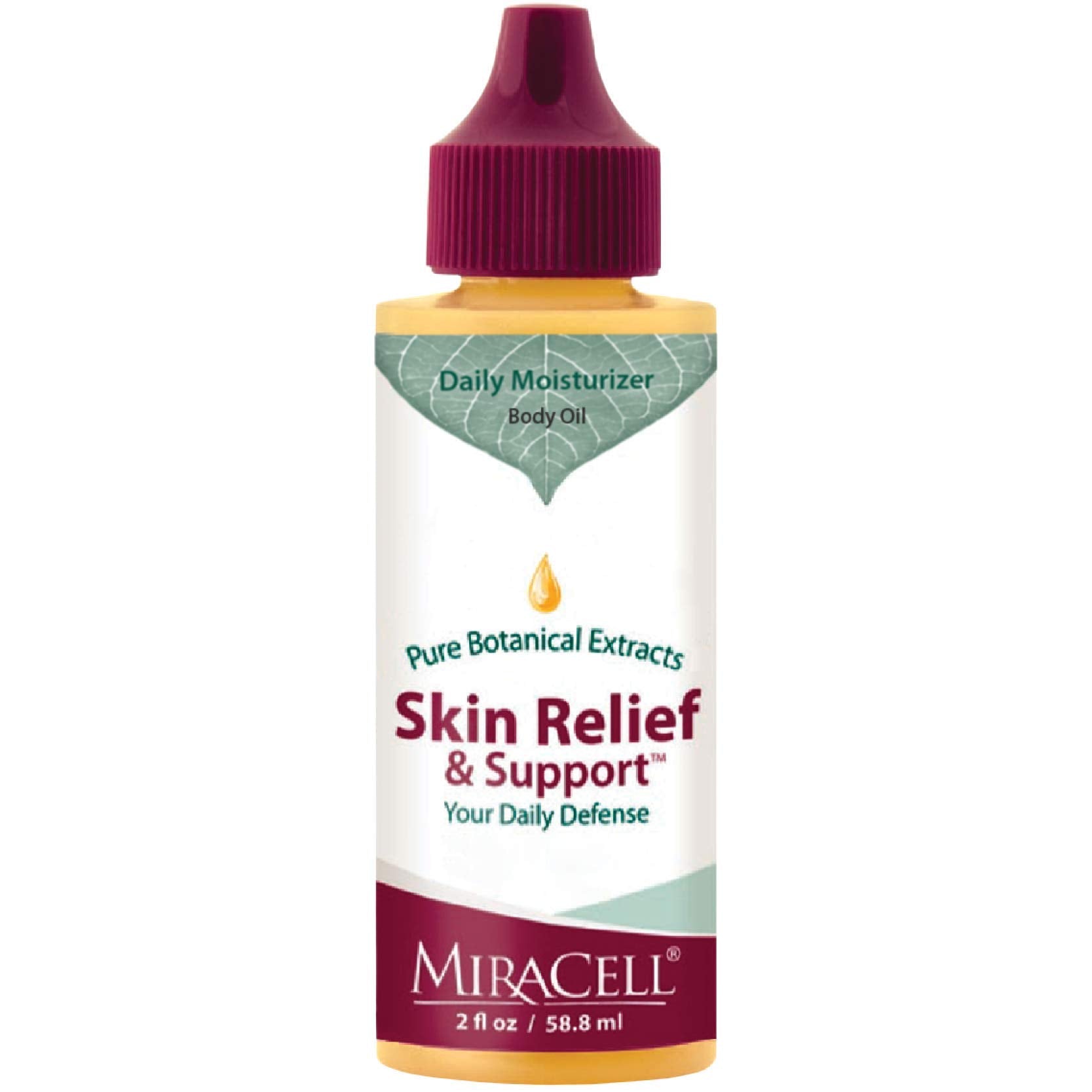 Miracell Skin Relief and Support, Apricot Kernel Oil, Coconut Oil, Sesame Oil Jojoba Oil, Avocado Oil, Camellia oil, Rosehip oil