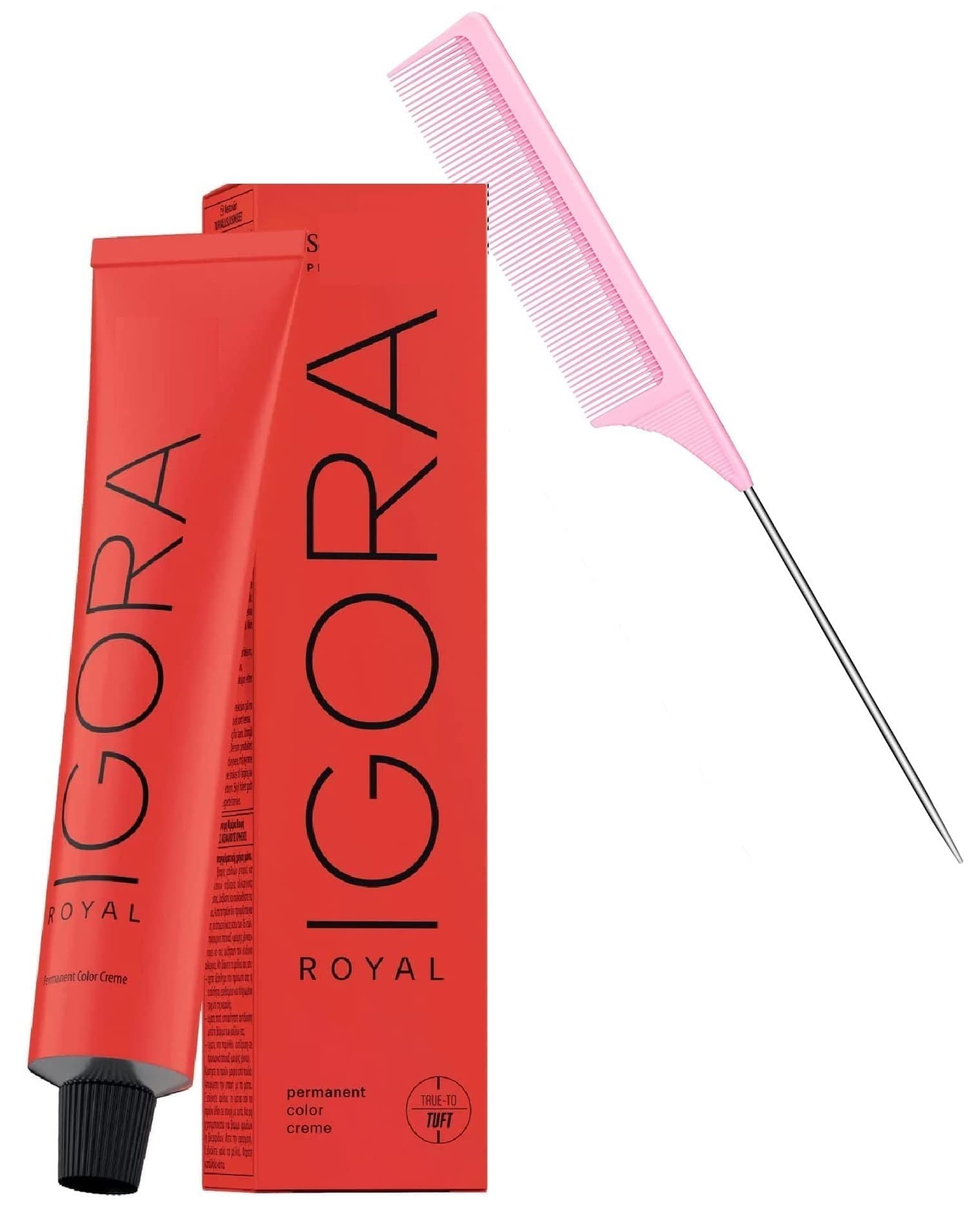 6-00 IGORA ROYAL by Schwarzkapf Professional PERMANENT Creme Hair Color Dye, 100% Coverage Cream Haircolor, Newest 2024-2025 Ver