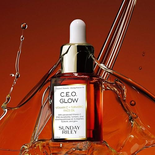 Sunday Riley C.E.O. Glow Vitamin C & Turmeric Face Oil, 0.5 Fl Oz