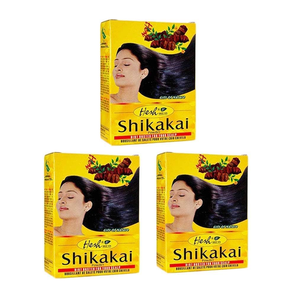 Shikakai Powder 3.5oz (100g)  Hesh Pharma (Pack of 3)