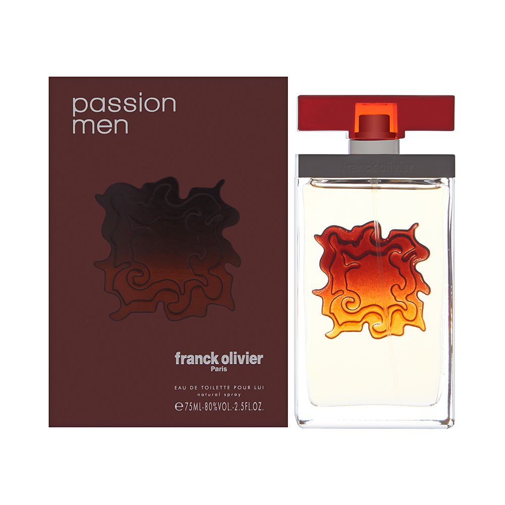 Franck Olivier Passion Eau De Toilette Spray For Men, 25 Ounce