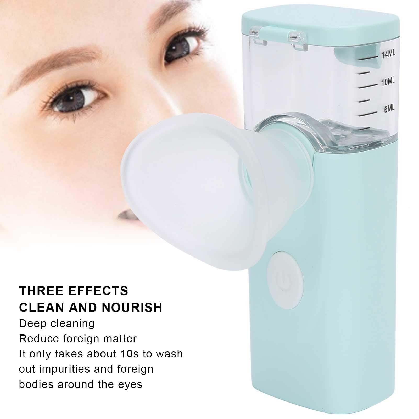 Eye Spray Relief Dry Eyes Portable Eye Moisturizing Cleaning Soothing Machine, Cool Facial Steamer, Fast Steam Sprayer For Eye S