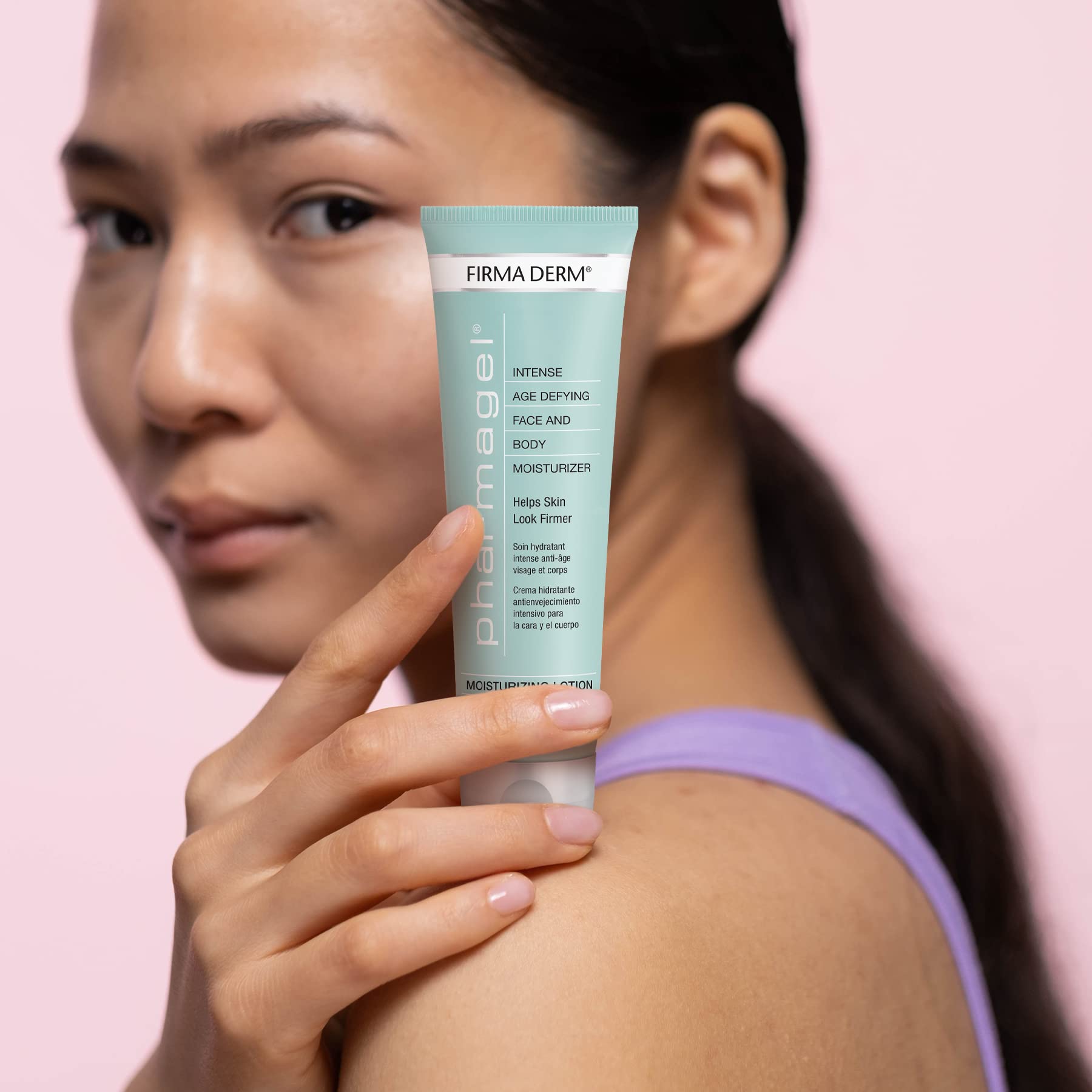 Pharmagel Firma Derm Age Defying Moisturizing Lotion | Daily Moisturizer Body Lotion For Dry Skin | Anti-Aging & Firming Moistur