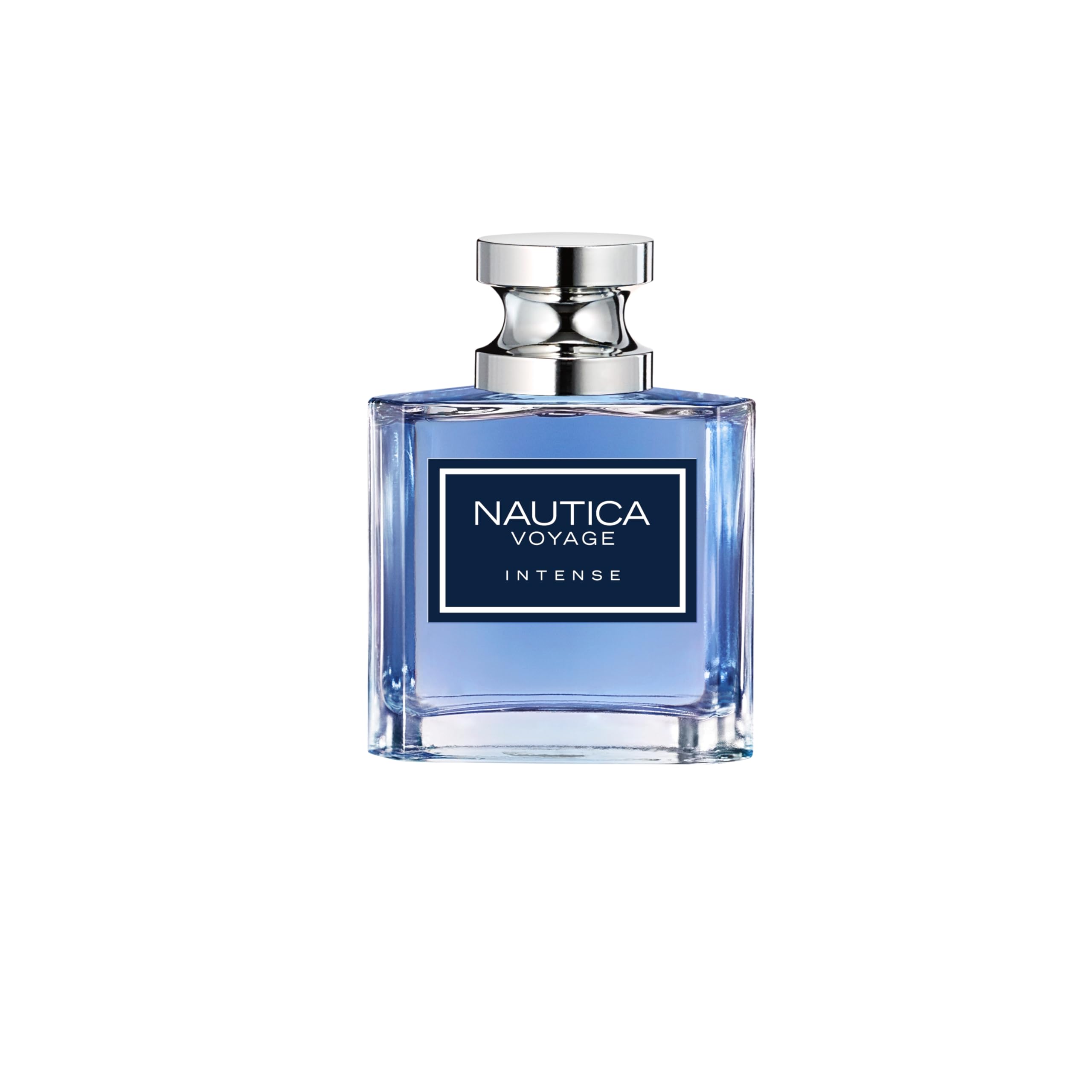 Nautica Voyage Intense Eau de Toilette 1.6 fl oz (Pack of 1), Notes of Vetiver, Smokey Leather, Mimosa, Mens Fragrance, Long La