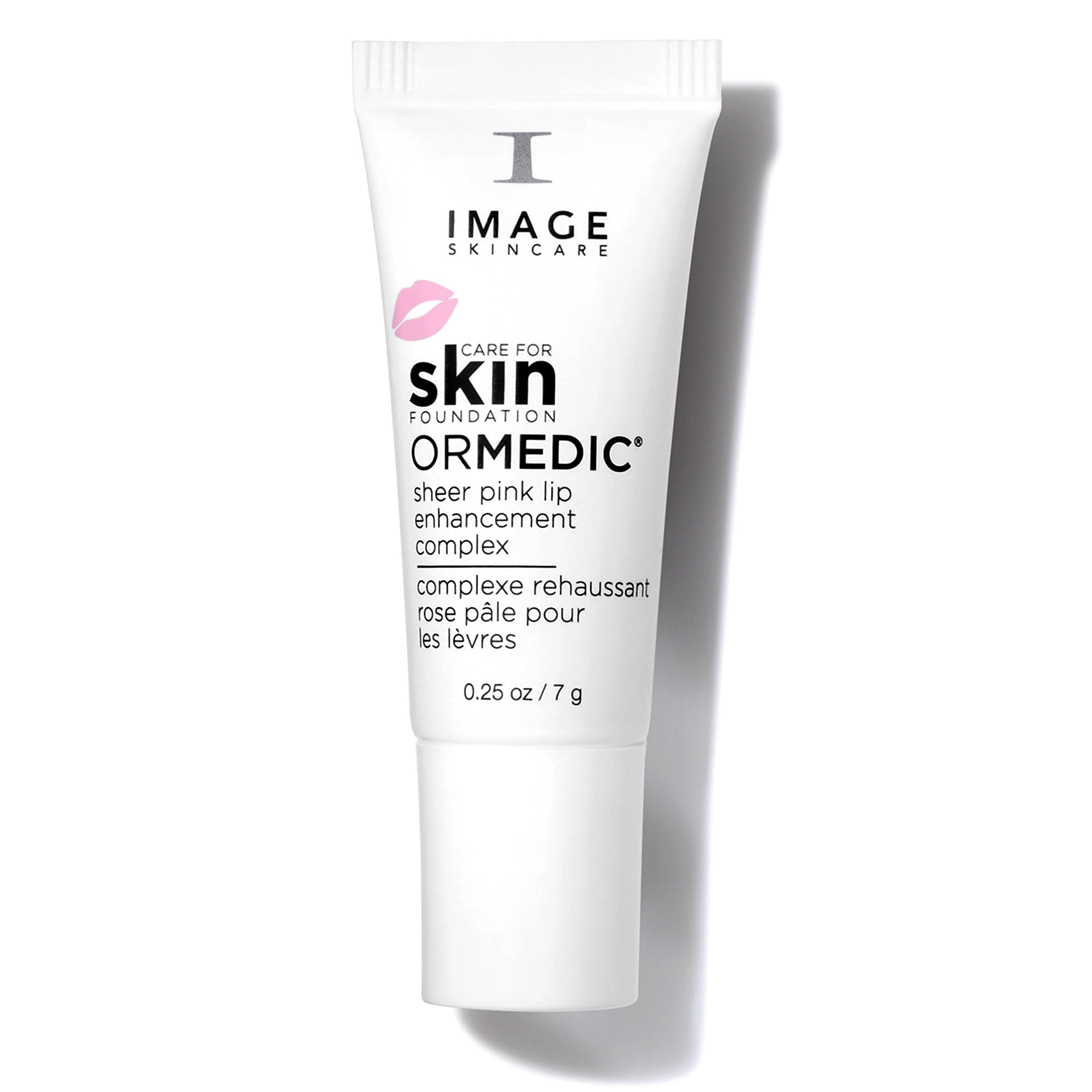 IMAGE Skincare, ORMEDIC pH Balancing Lip Enhancement Complex, Deep Hydration Lip Plumper Peptides for Fuller Lips, Sheer Pink, 0