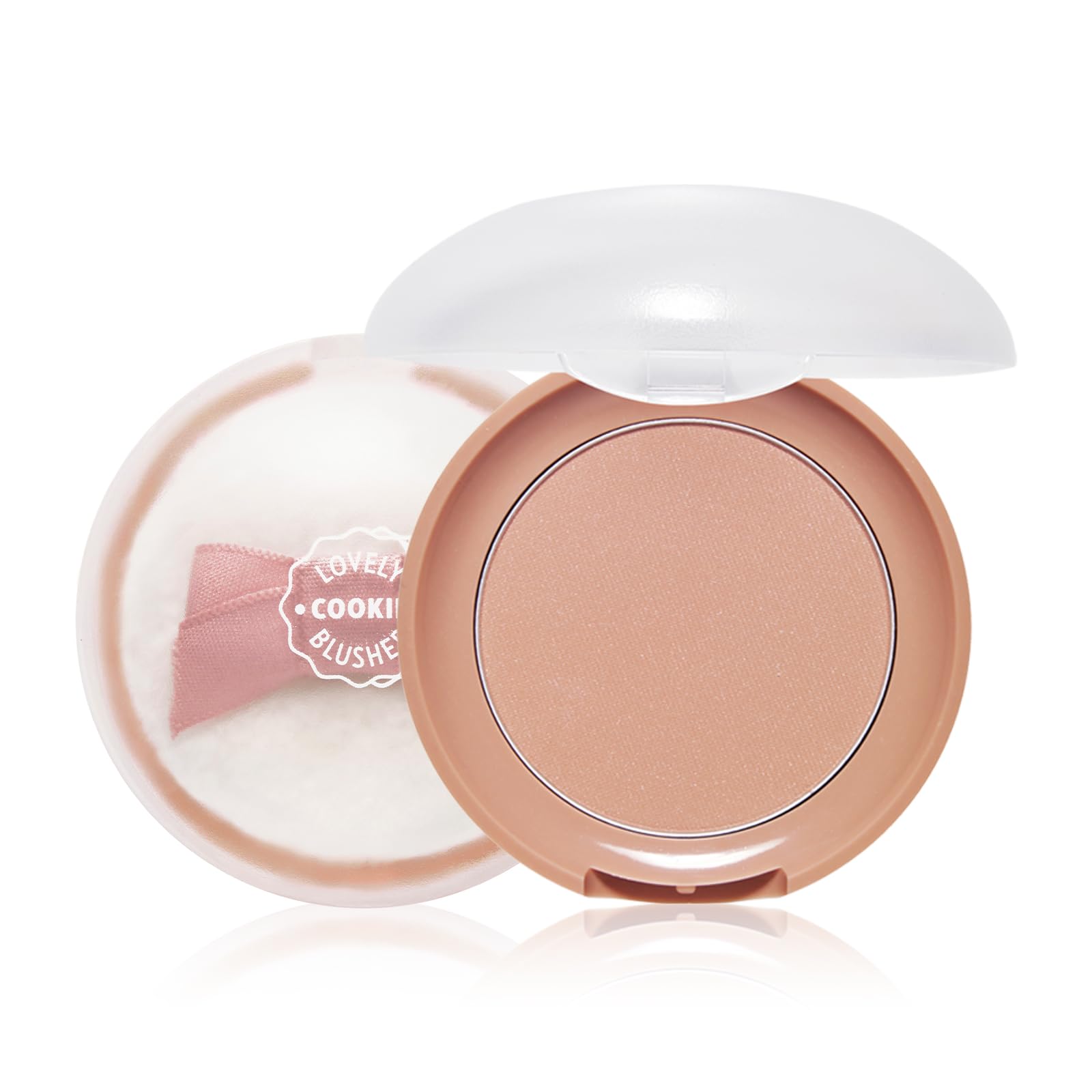 ETUDE Lovely Cookie Blusher #BE101 Ginger Honey Cookie 4g | Glowing & Natural Powder Blush with Long-Lasting Sebum Control | Eas
