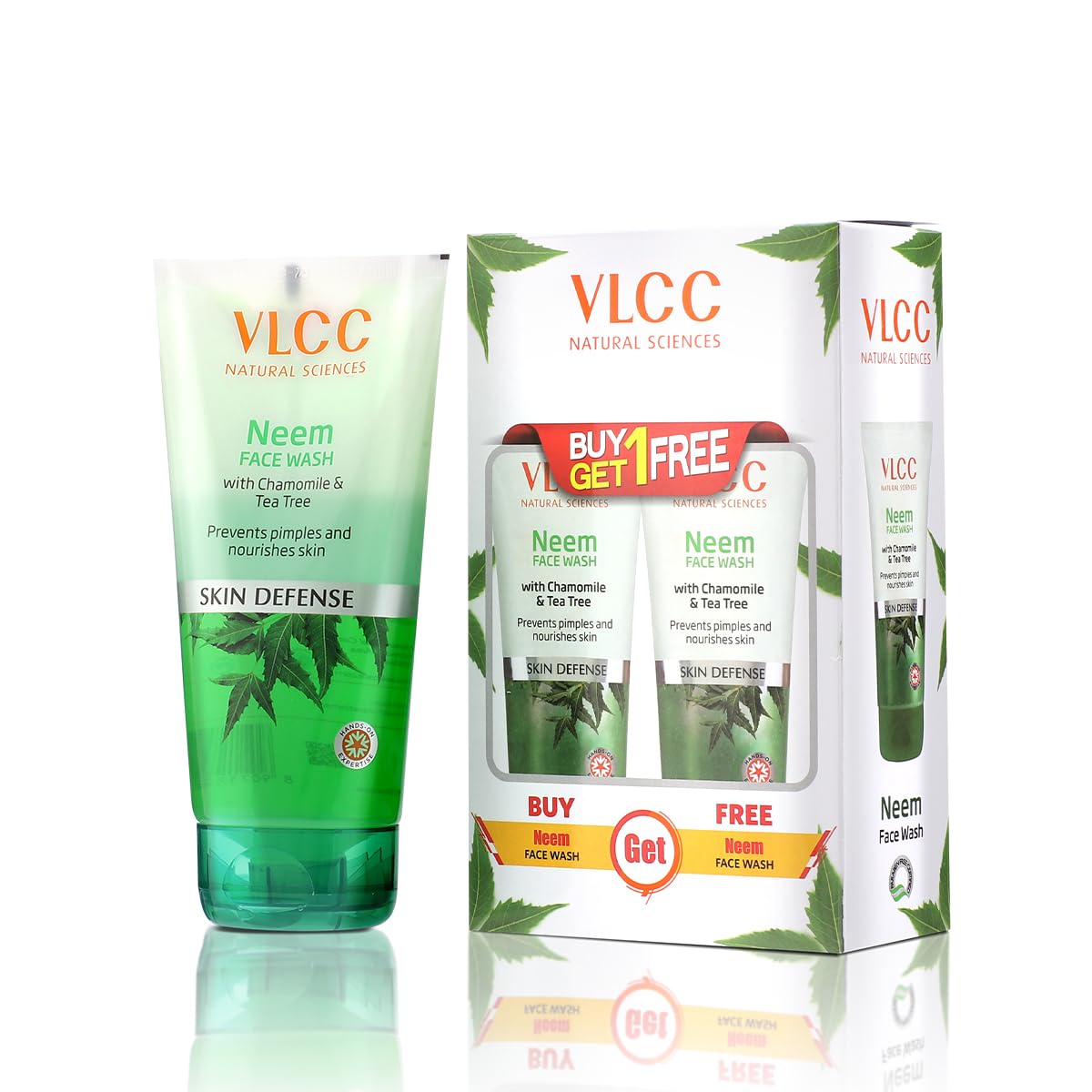 VLCC Neem Face Wash With Chamomile And Tea Tree, 150Ml