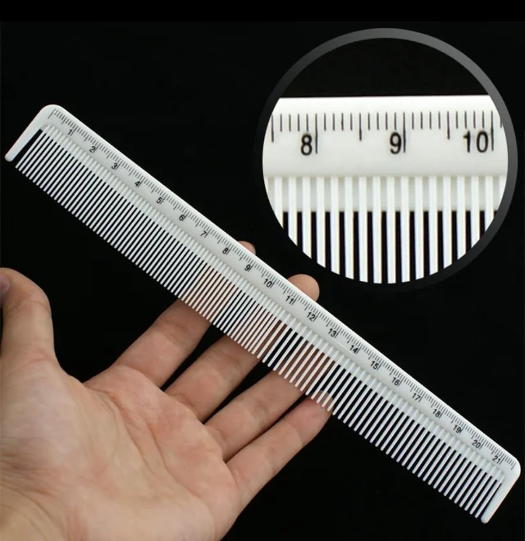 Coiffure Extensions Counting Cutting Comb | Hair Comb | Heat Resistant