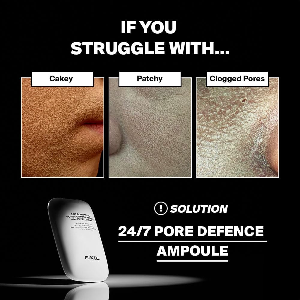 PURCELL 24/7 Colostrum Ampoule Mist - Glass skin with Long Hydration, Poreless Smooth Skin, Before & After Makeup, Hyaluronic Ac