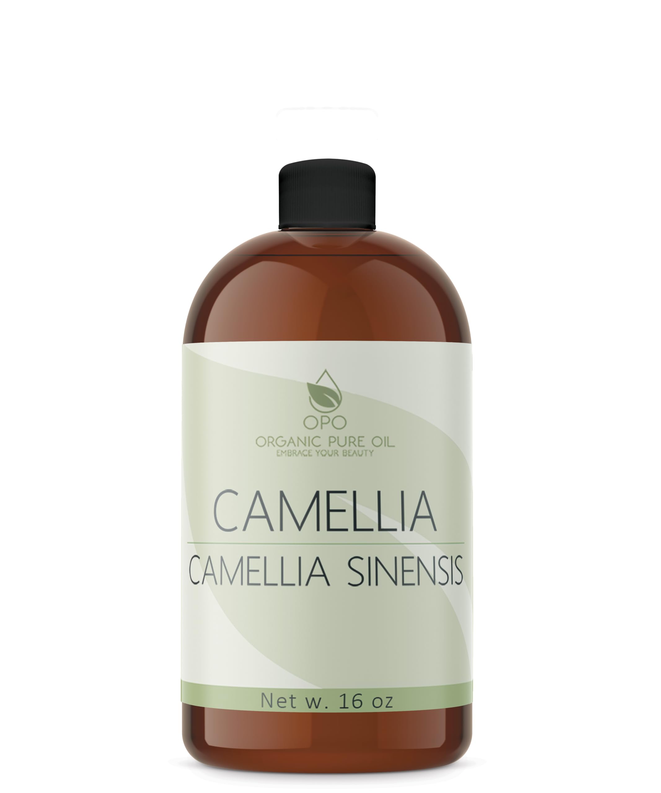 Japanese Camellia Seed Oil - Pure, Organic, Cold Pressed, Unrefined, Extra Virgin, 16 OZ Skin, Body, Hair Care Perfect for Face,