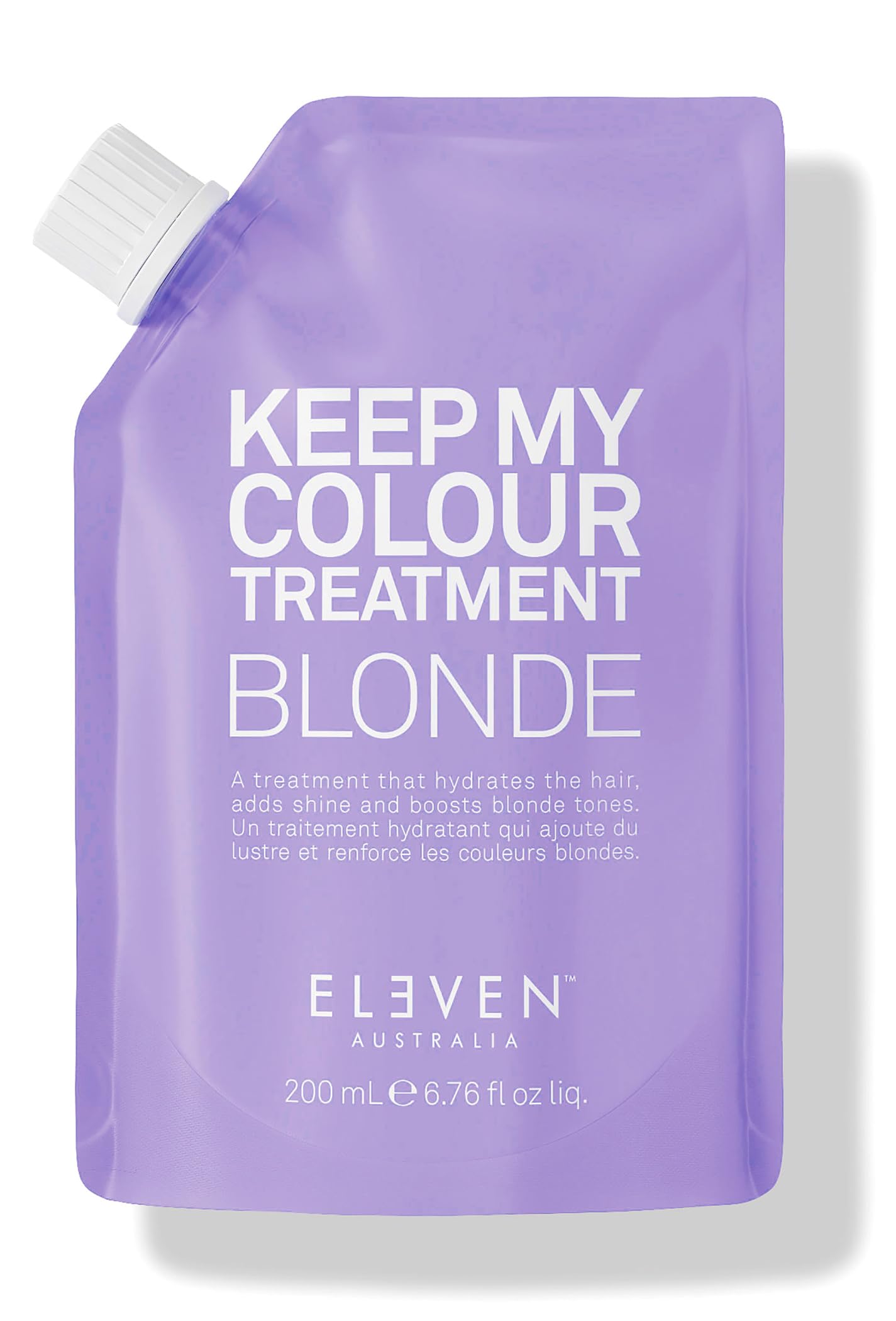ELEVEN Australia Keep My Colour Treatment Blonde - Blue-Based Toning Hair Mask for Neutralizing Brassiness, Enhancing Cool Blond