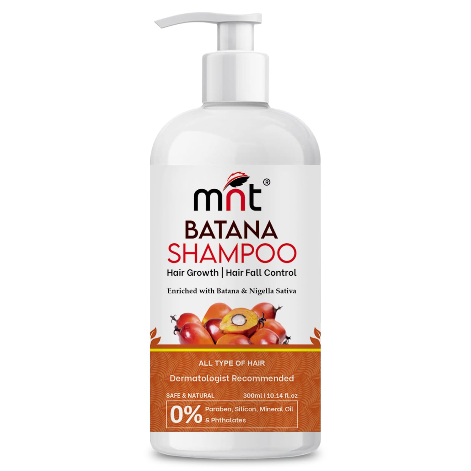 Mnt Batana Shampoo With Methi Dana & Curry Leaf For Hair Fall & Dandruff Control | Strengthens And Reduces Breakage | Helps Repa