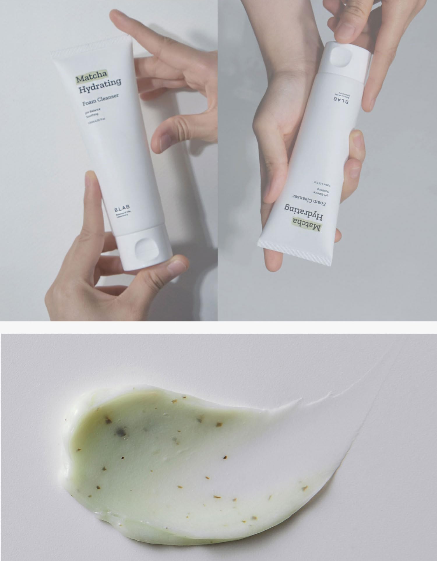 B_Lab Matcha Hydrating Foam Cleanser 120Ml