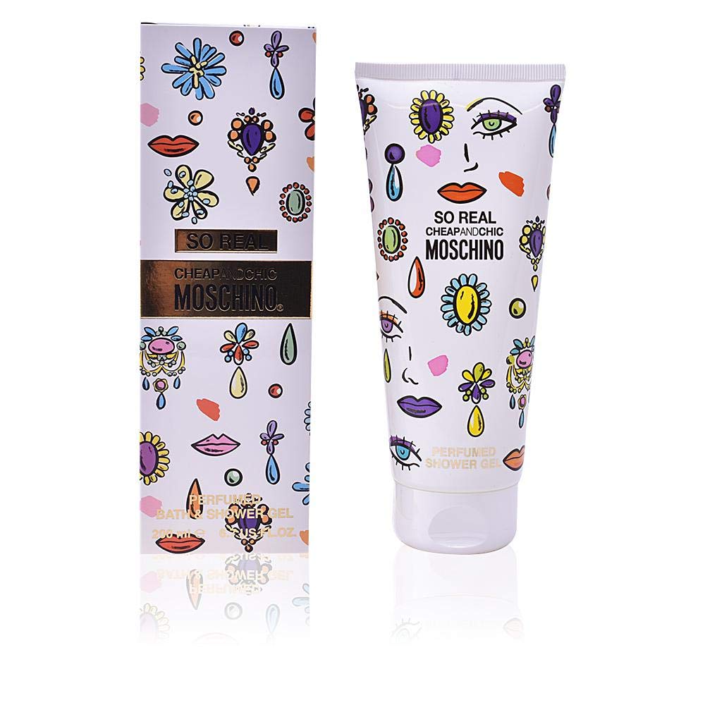 Cheap & Chic So Real By Moschino, 6.7 Oz Shower Gel For Women