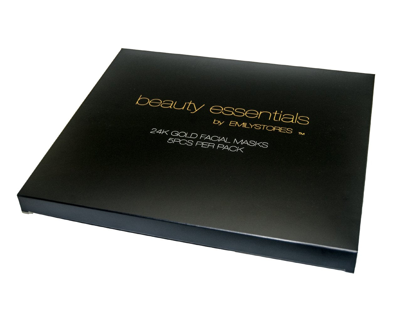 EMILYSTORES 5PCS 24K Gold Gel Collagen Facial Masks Sheet Patch Anti Ageing Puffiness Skincare Anti Wrinkle Moisturising, For De