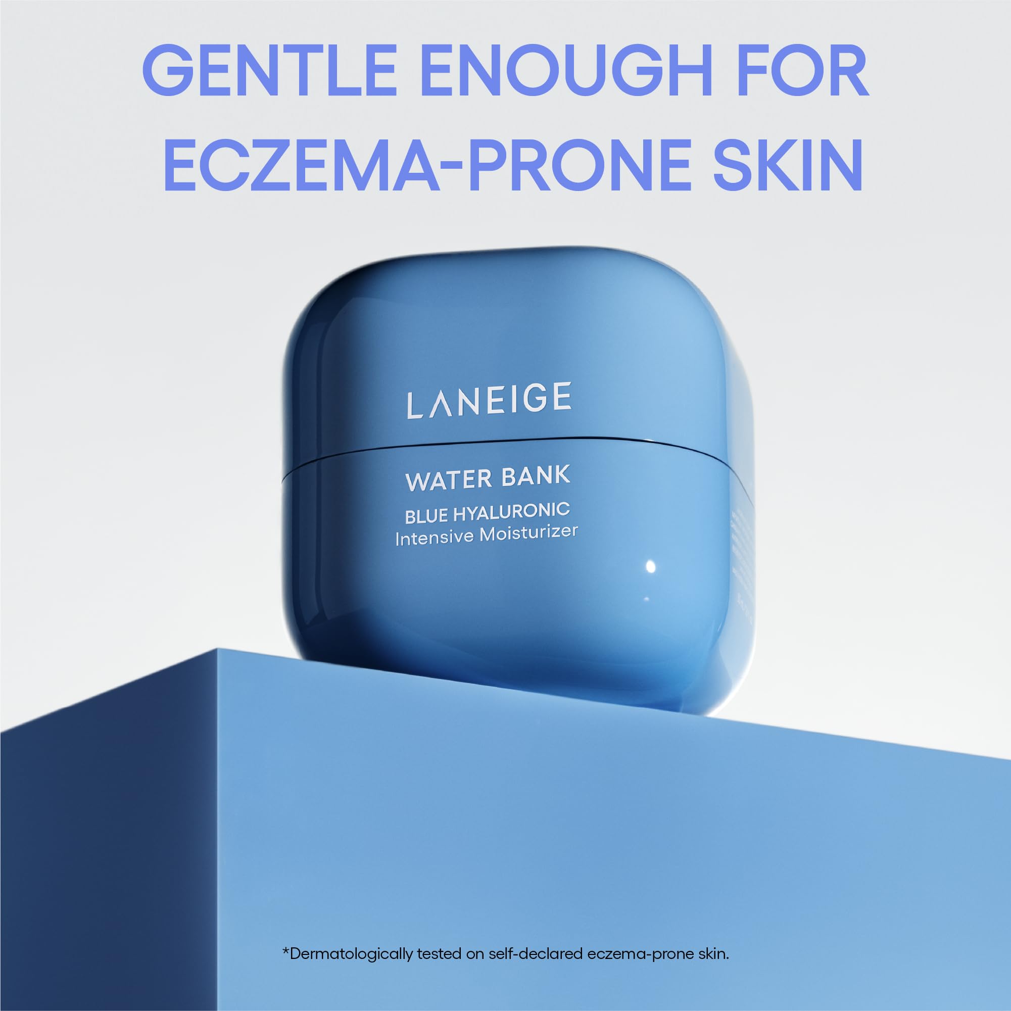 Laneige Water Bank Blue Hyaluronic Intensive Moisturizer: Peptides, Squalane, Hydration, Improve Elasticity, Fortify Skin'S Mois
