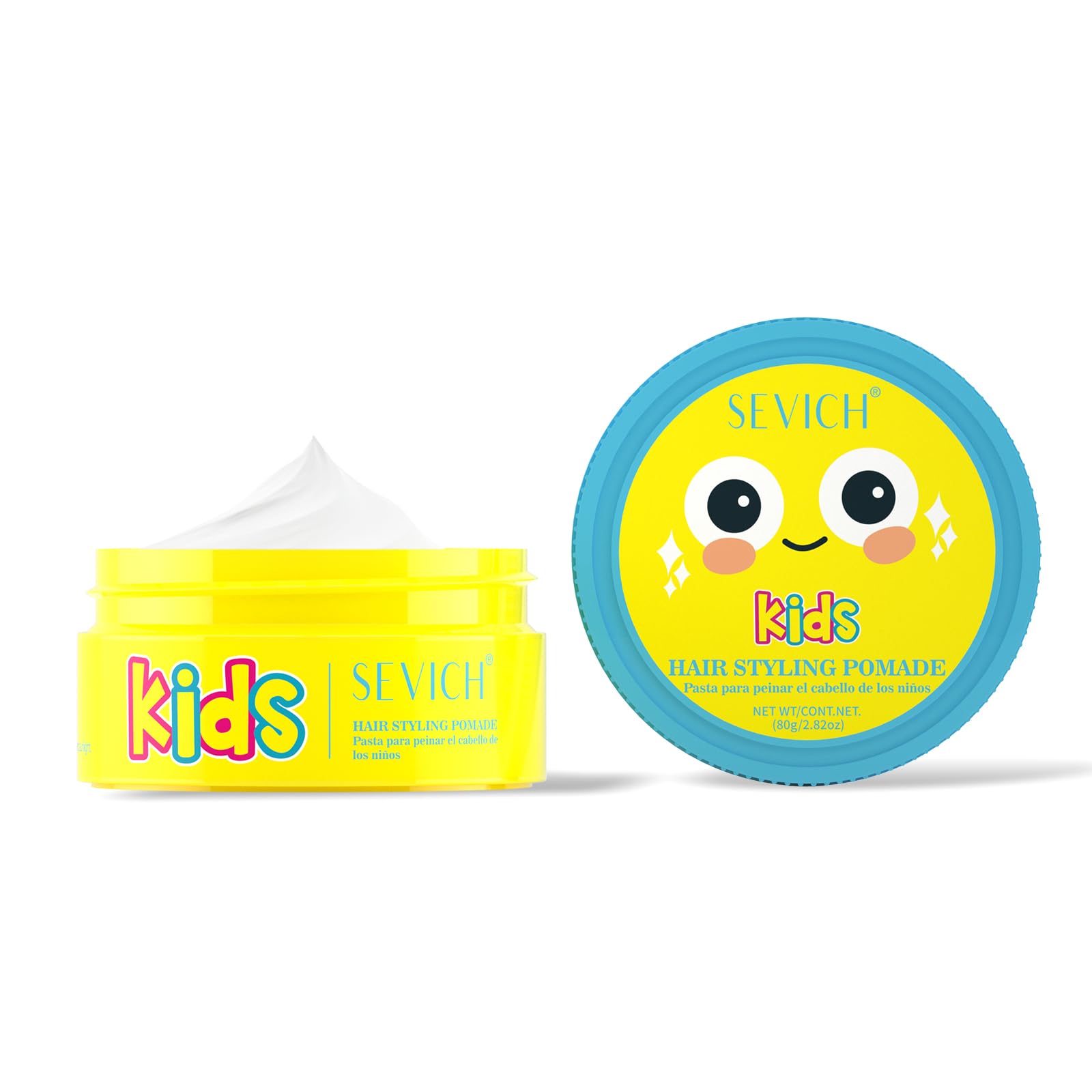 SEVICH Kids Hair Pomade  Gentle Gel for Sensitive Scalp, 80g