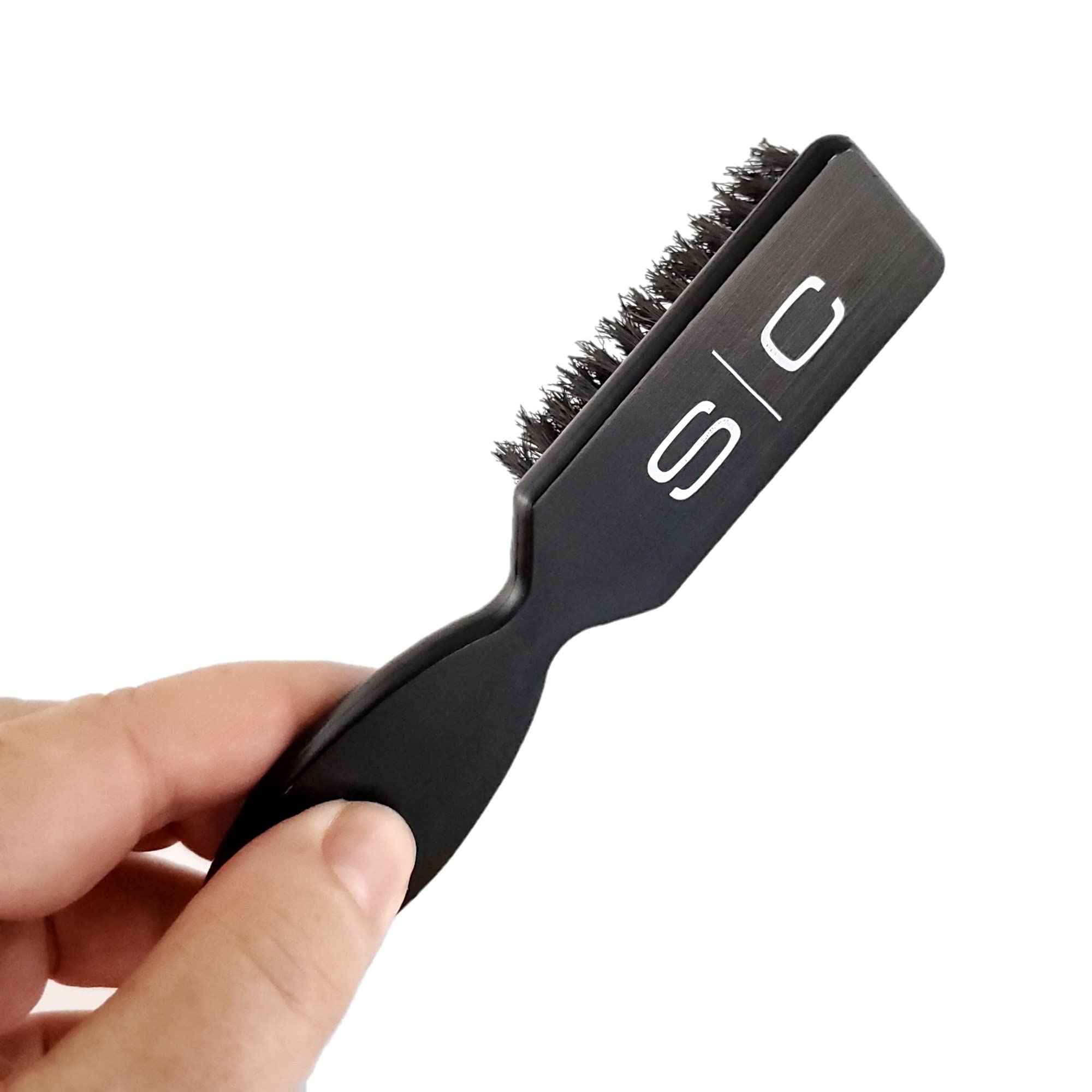 StyleCraft Professional Barber Fade Brush, Beard Brush, Cleaning Brush for Clipper Tools