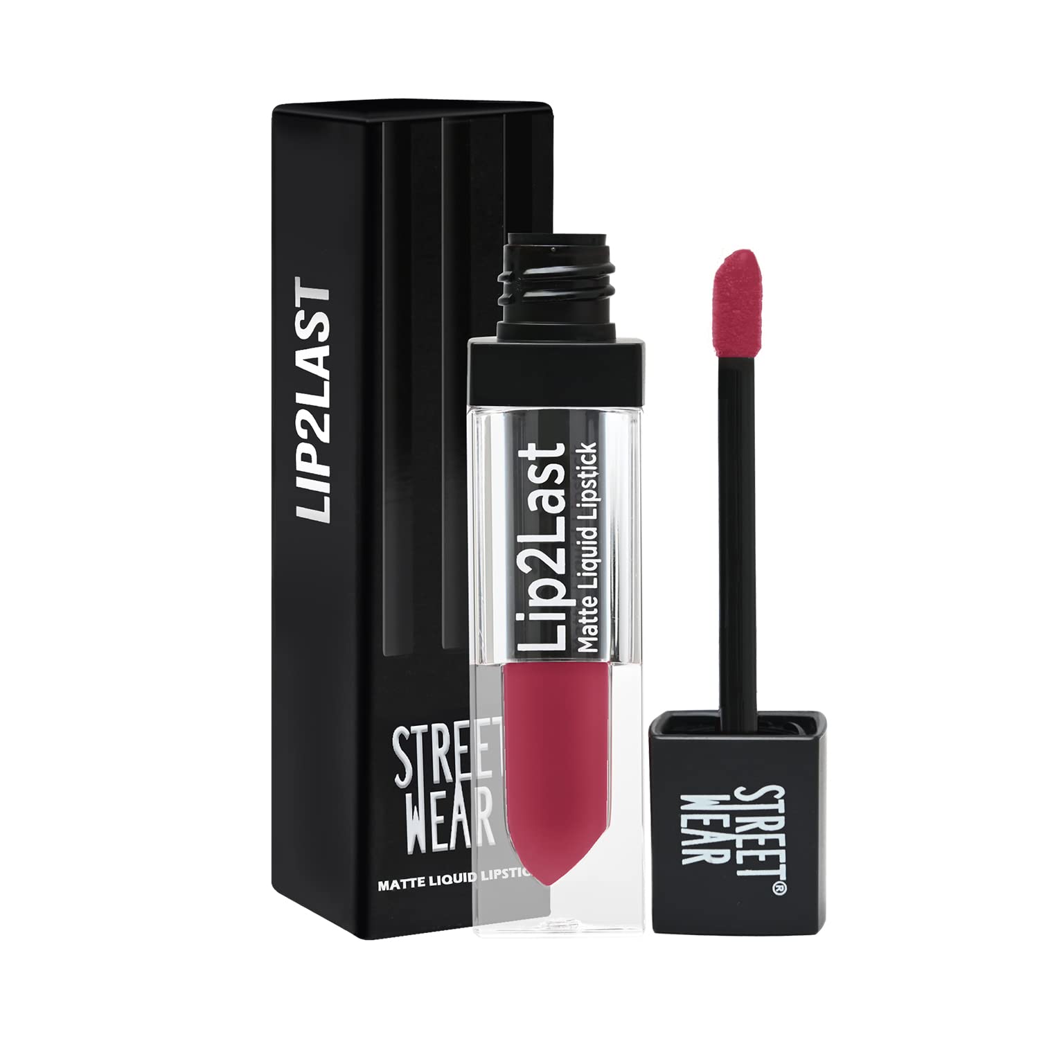 Street Wear Lip2Last Matte Liquid Lipstick Go Go Rose (Pink)  5 Ml  Transferproof, Smudgeproof, Mask Friendly, NonDrying For