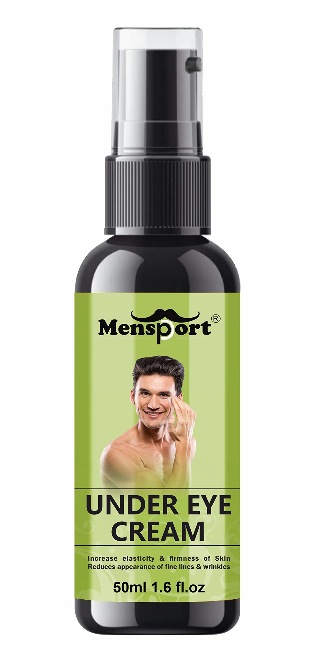 Mensport Under Eye Cream, Remove Dark Circles & Wrinkles, Vegan, Mineral Oil Free And Paraben Free Pack Of 150 Ml