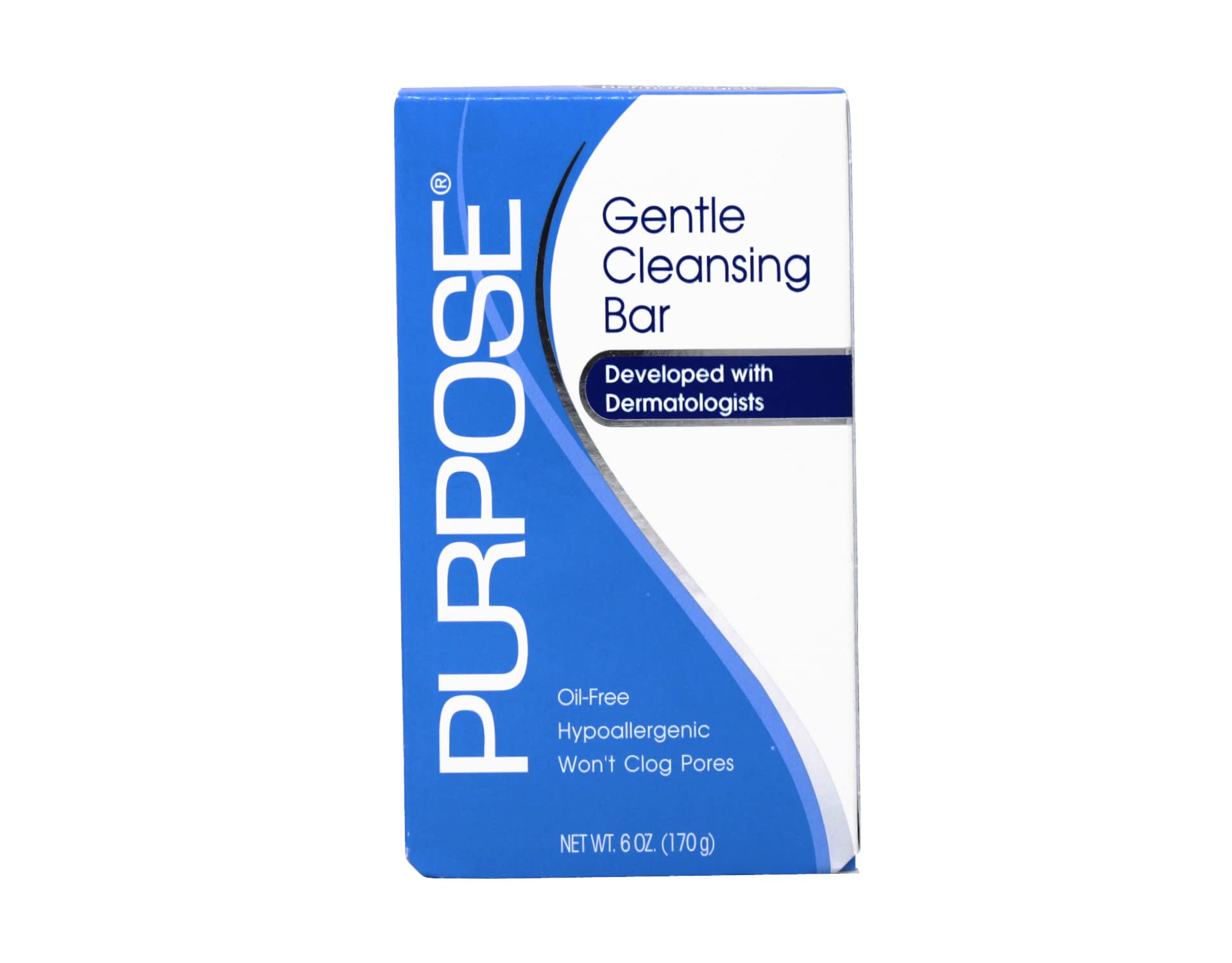 With a Purpose Gentle Cleansing Bar, Oil Free - 6 oz, Pack of 4, 24 Ounce Total
