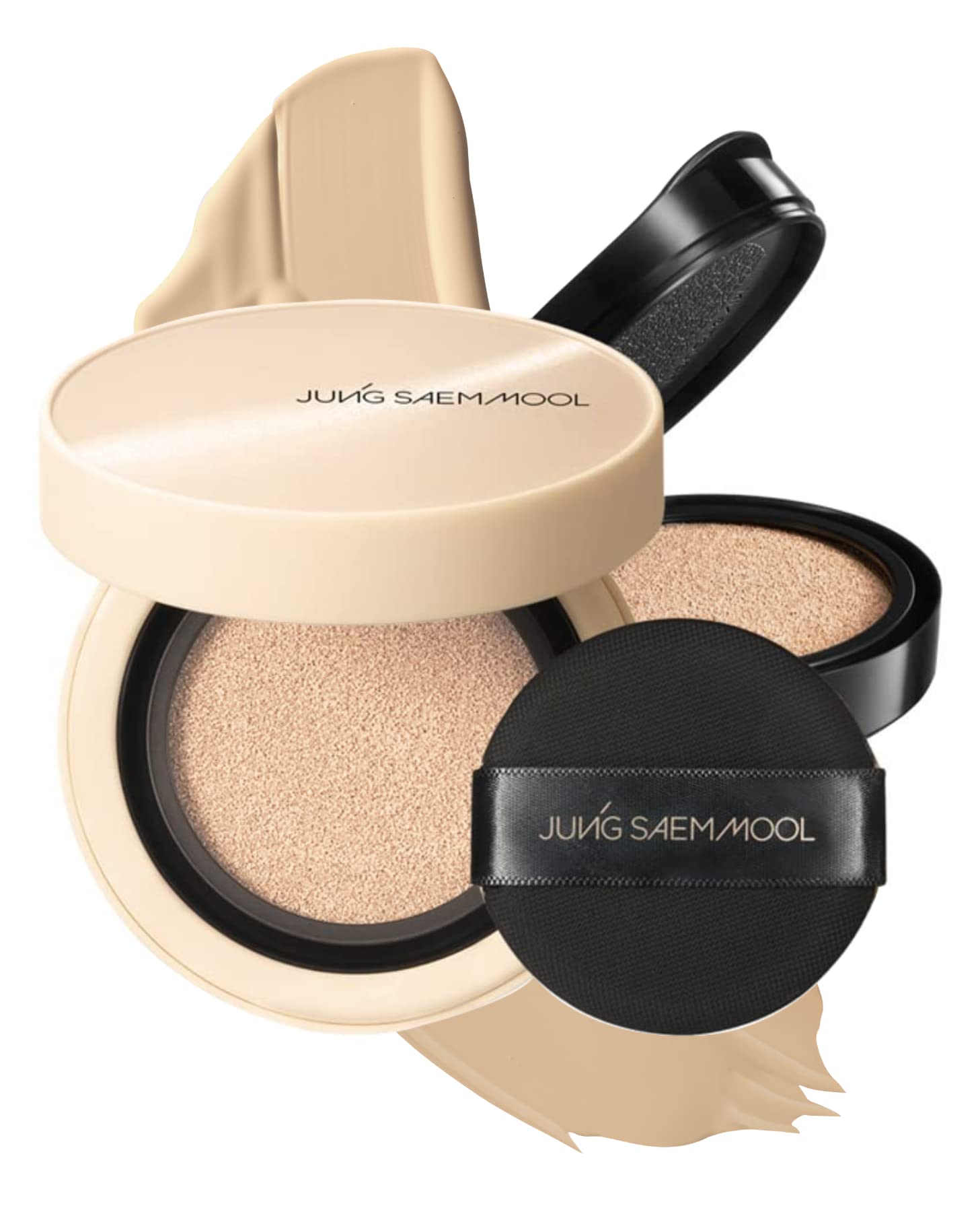[JUNGSAEMMOOL OFFICIAL] Skin Nuder Cover Layer Cushion 23 (Medium) | Refill Included | Delicate Cover | All-day Lasting | Makeup
