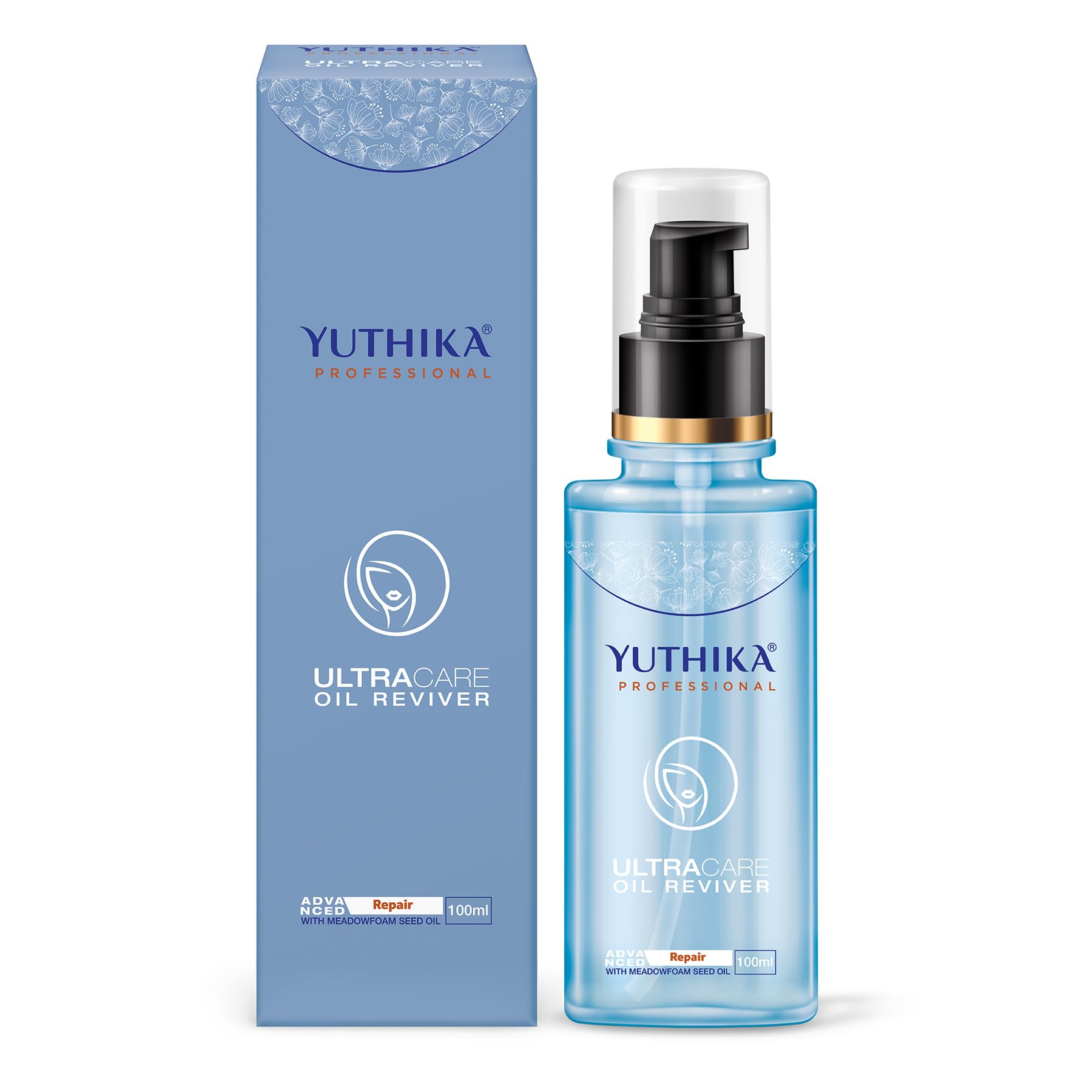 Yuthika Professional Ultra Care Oil Reviver 100ml, Advanced Hair Repair Oil, Hair Oil for Dry and Frizzy Hair