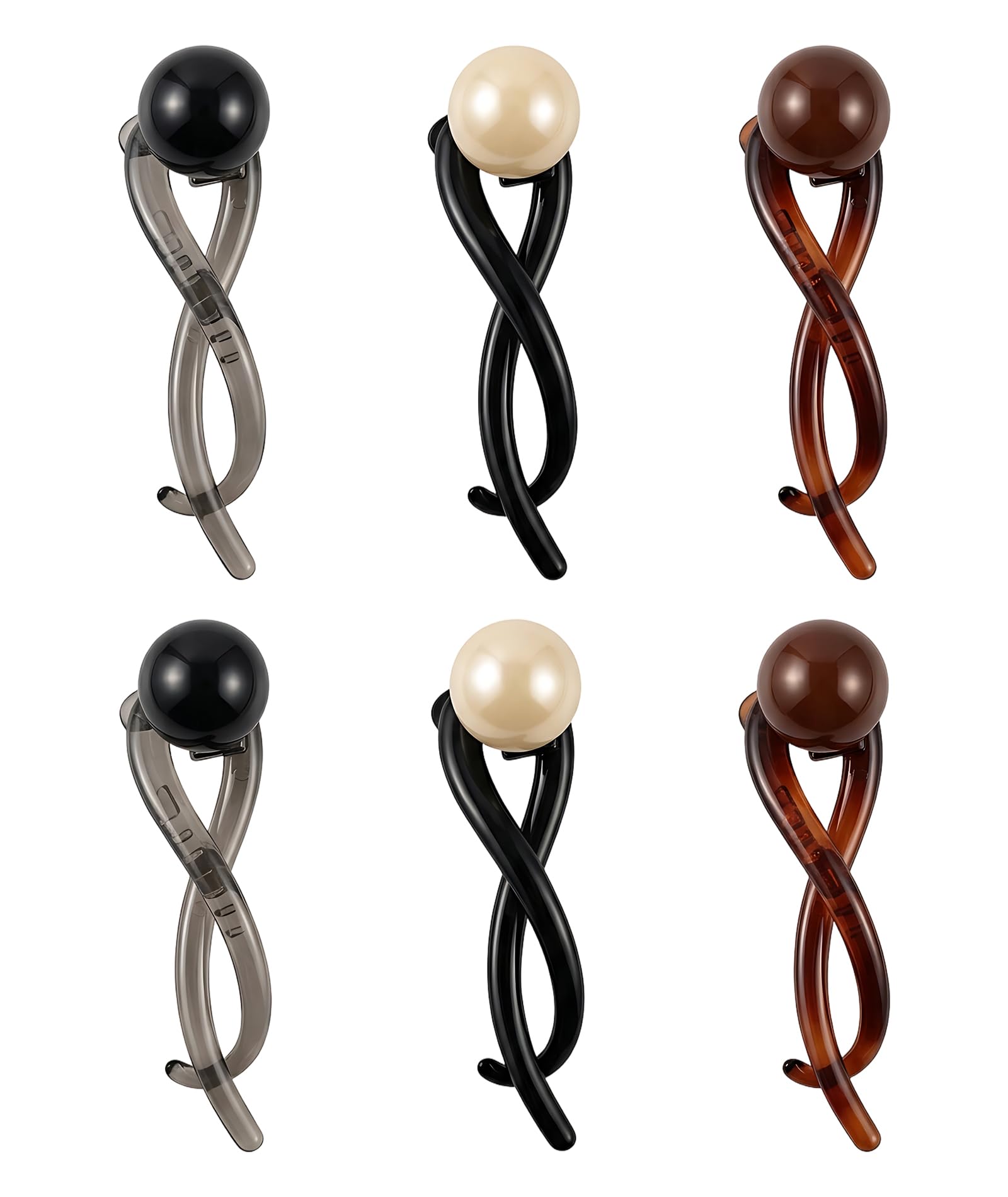 6 Pcs Hair Accessories For Woman, Banana Clips For Hair, Hair Pins For Hair Styling, Claw Clips For Women, Hair Claw Clips For W
