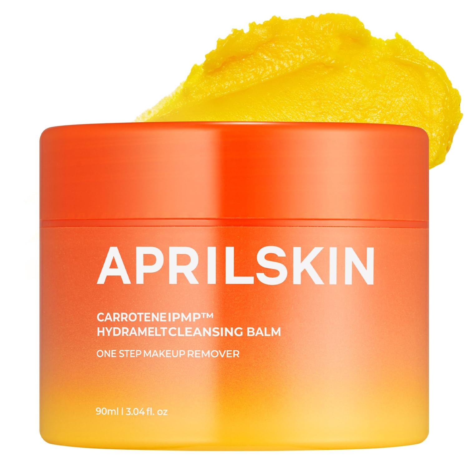 Aprilskin Carrotene Ipmp Hydromelt Double Cleansing Makeup Remover Oil Balm | Vegan | Blackheads Care| Non-Comedogenic | Korean